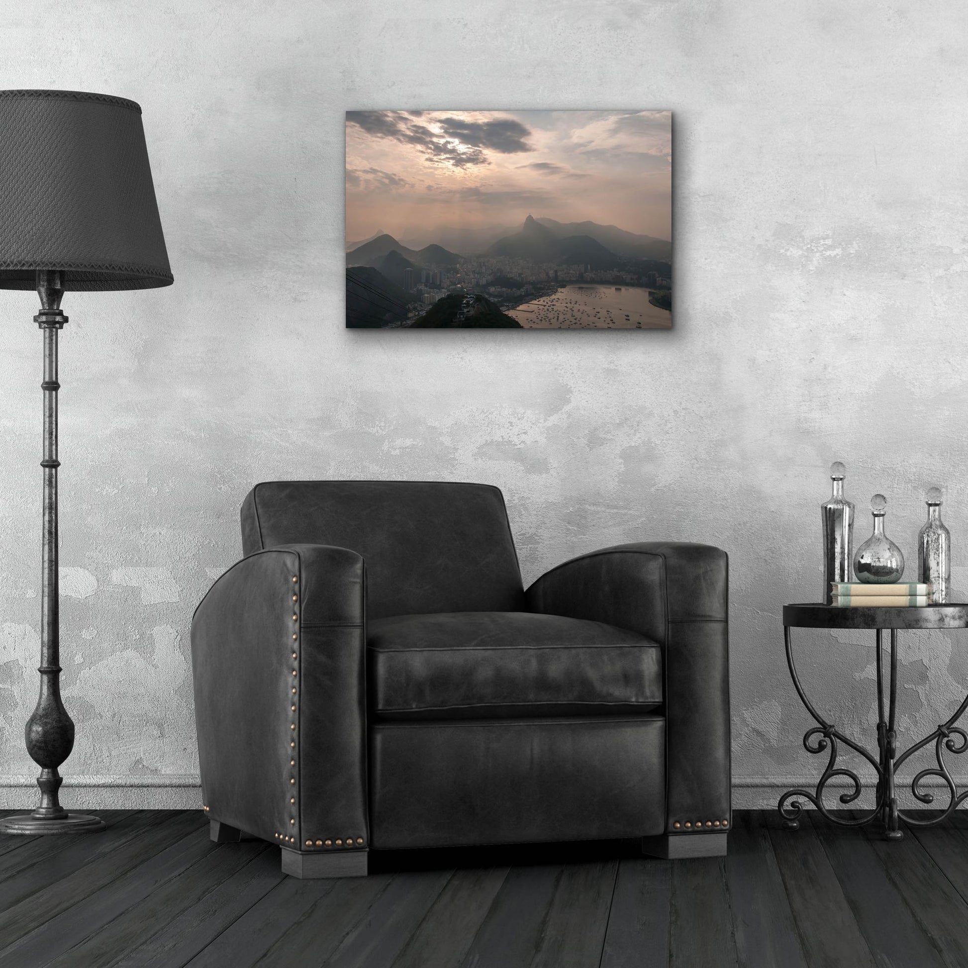 Epic Art ' Sugar Loaf, Rio de Janeiro, Brazil' by Richard Silver, Acrylic Glass Wall Art,24x16