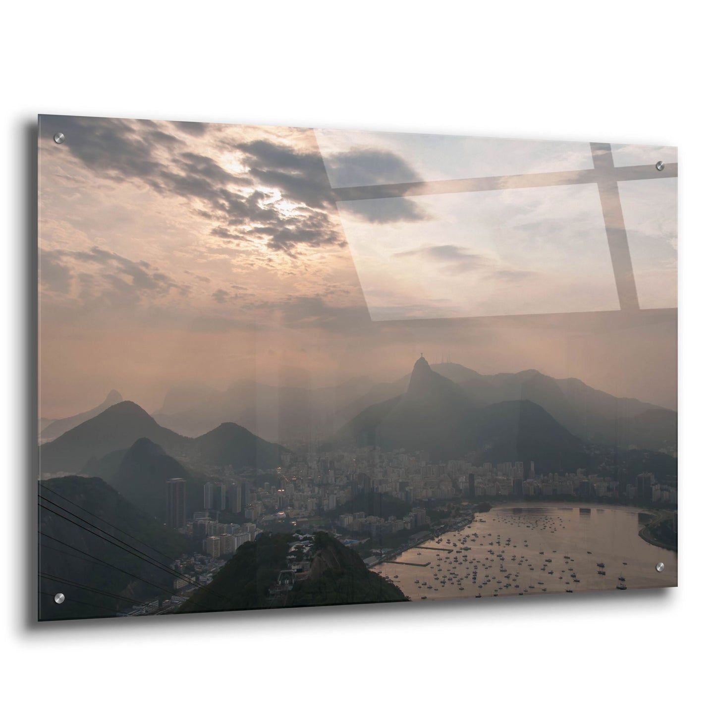 Epic Art ' Sugar Loaf, Rio de Janeiro, Brazil' by Richard Silver, Acrylic Glass Wall Art,36x24