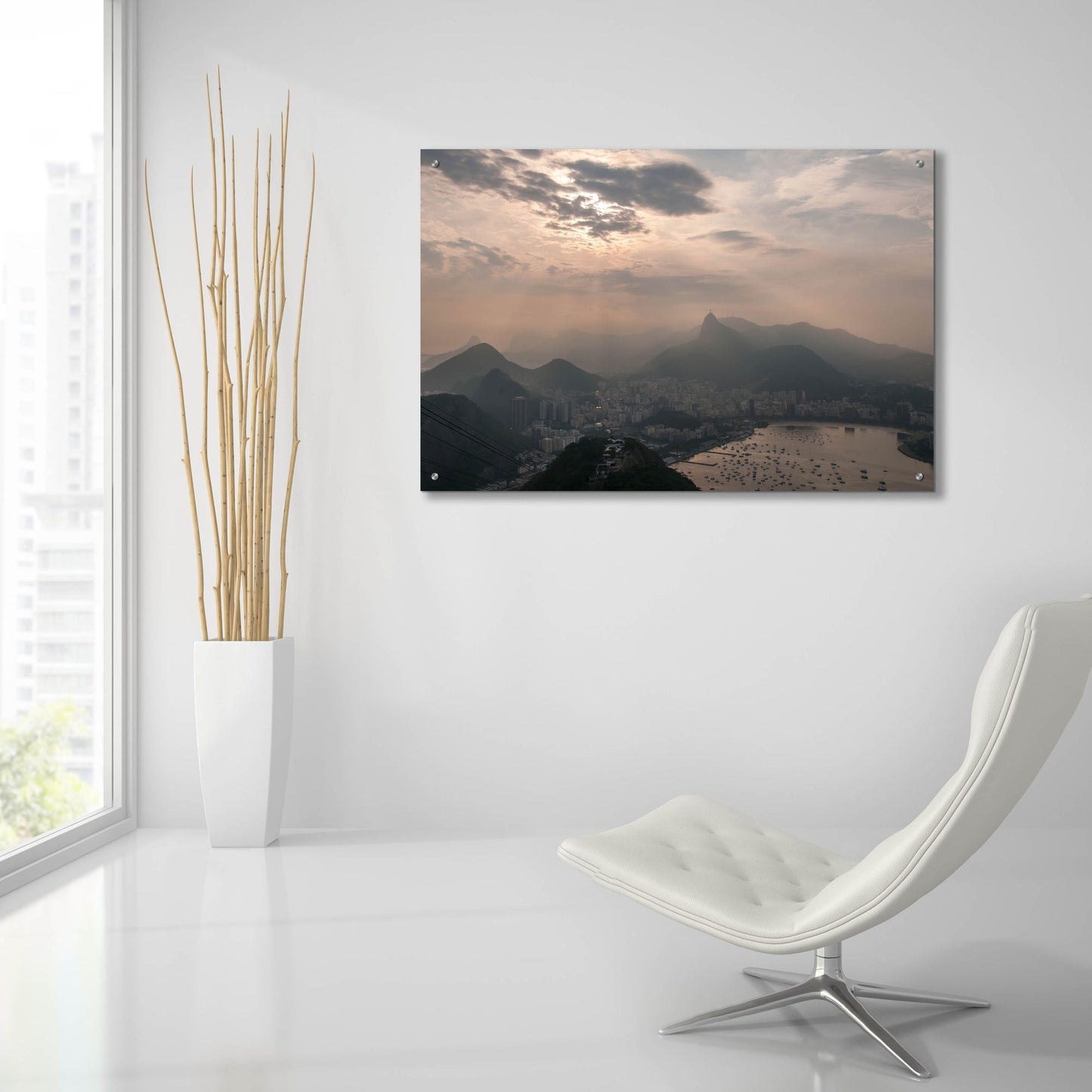 Epic Art ' Sugar Loaf, Rio de Janeiro, Brazil' by Richard Silver, Acrylic Glass Wall Art,36x24