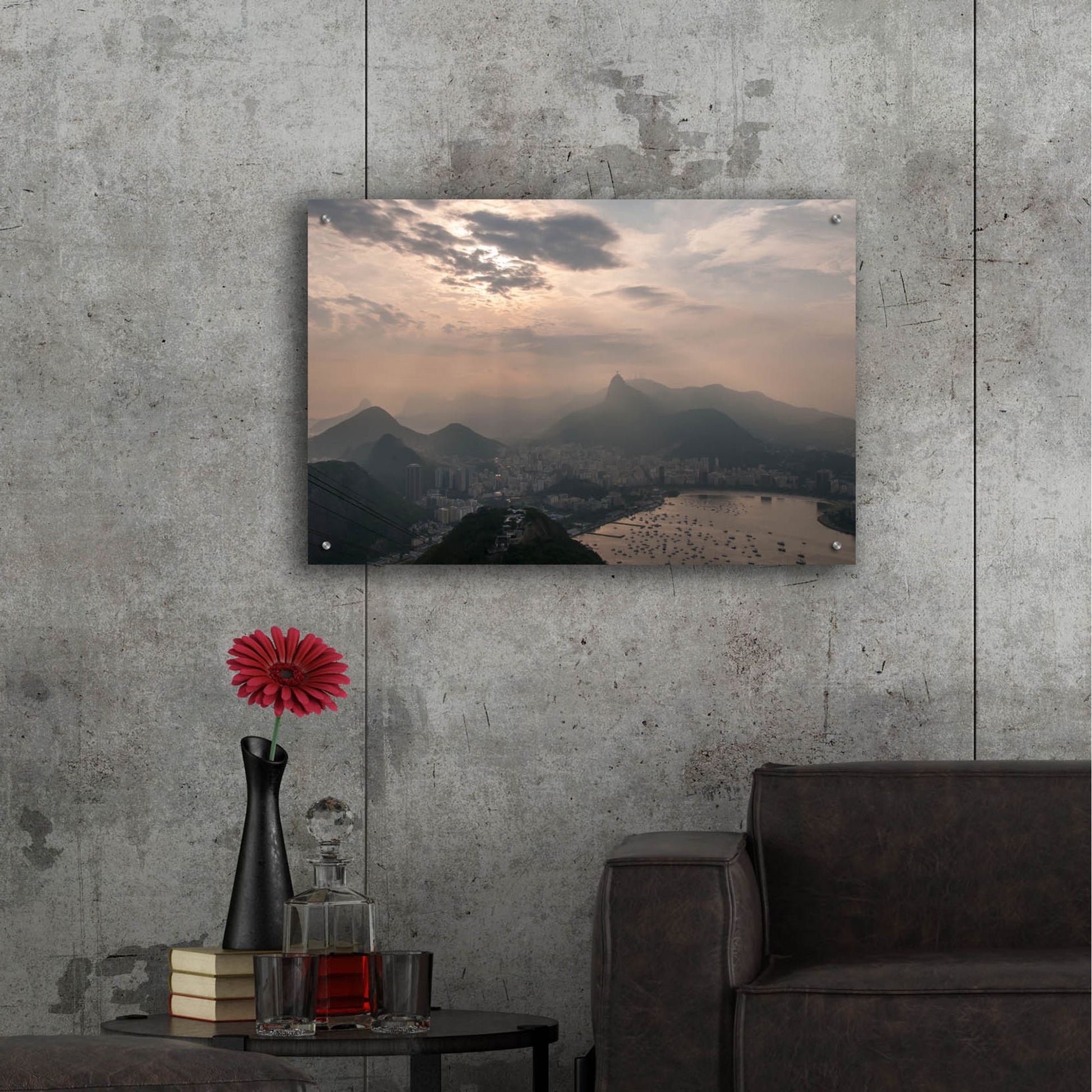 Epic Art ' Sugar Loaf, Rio de Janeiro, Brazil' by Richard Silver, Acrylic Glass Wall Art,36x24