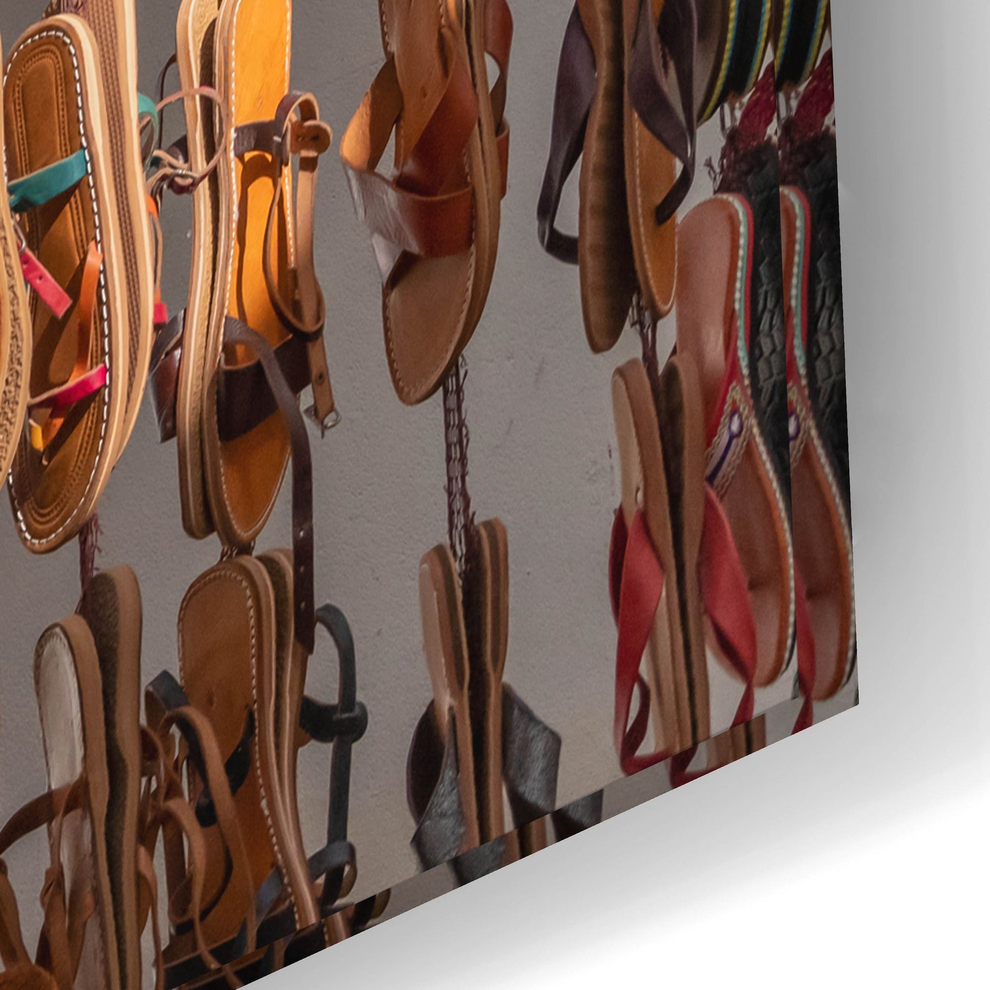 Epic Art ' Moroccan Sandals' by Richard Silver, Acrylic Glass Wall Art,24x16