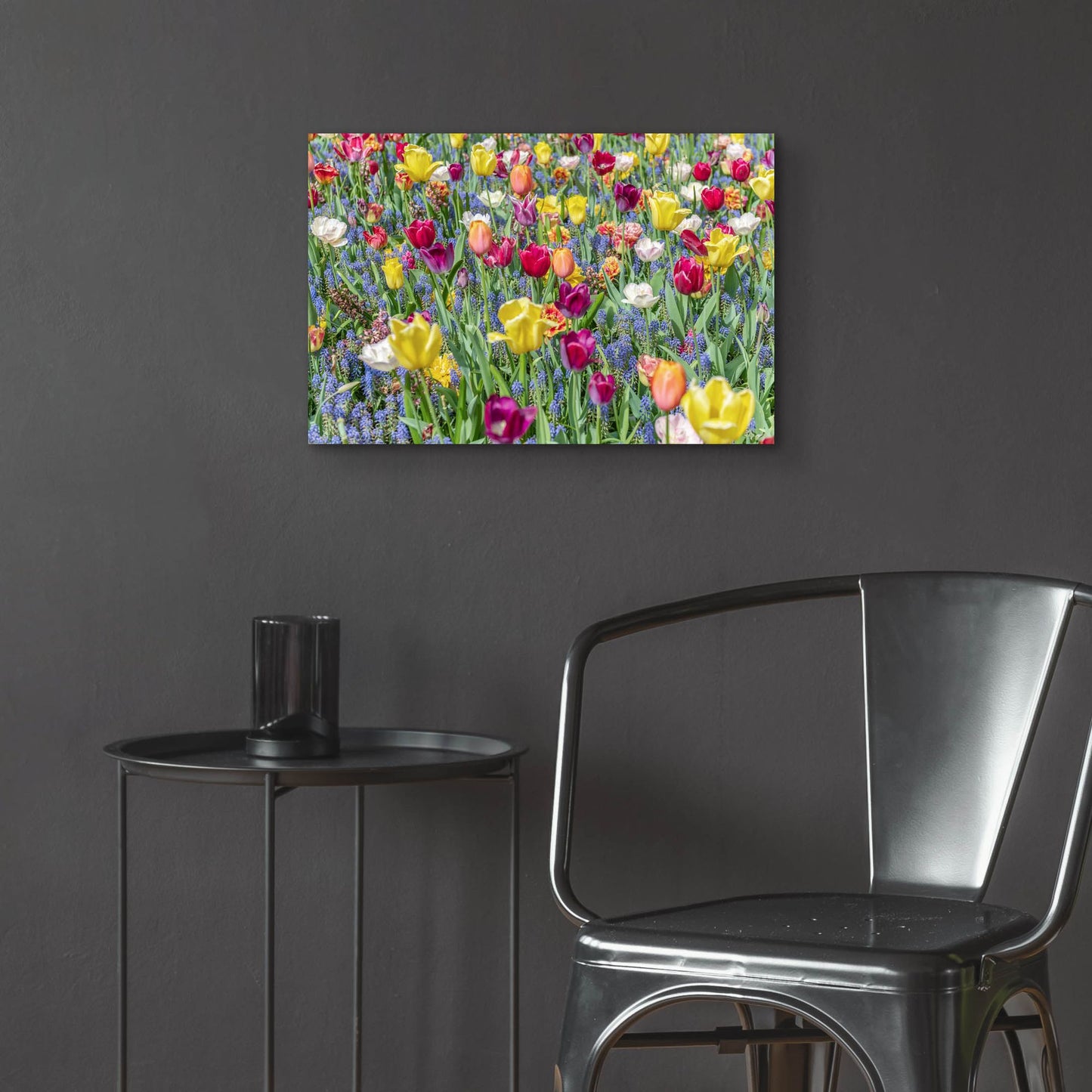 Epic Art ' Kuekenhof Tulips I' by Richard Silver, Acrylic Glass Wall Art,24x16