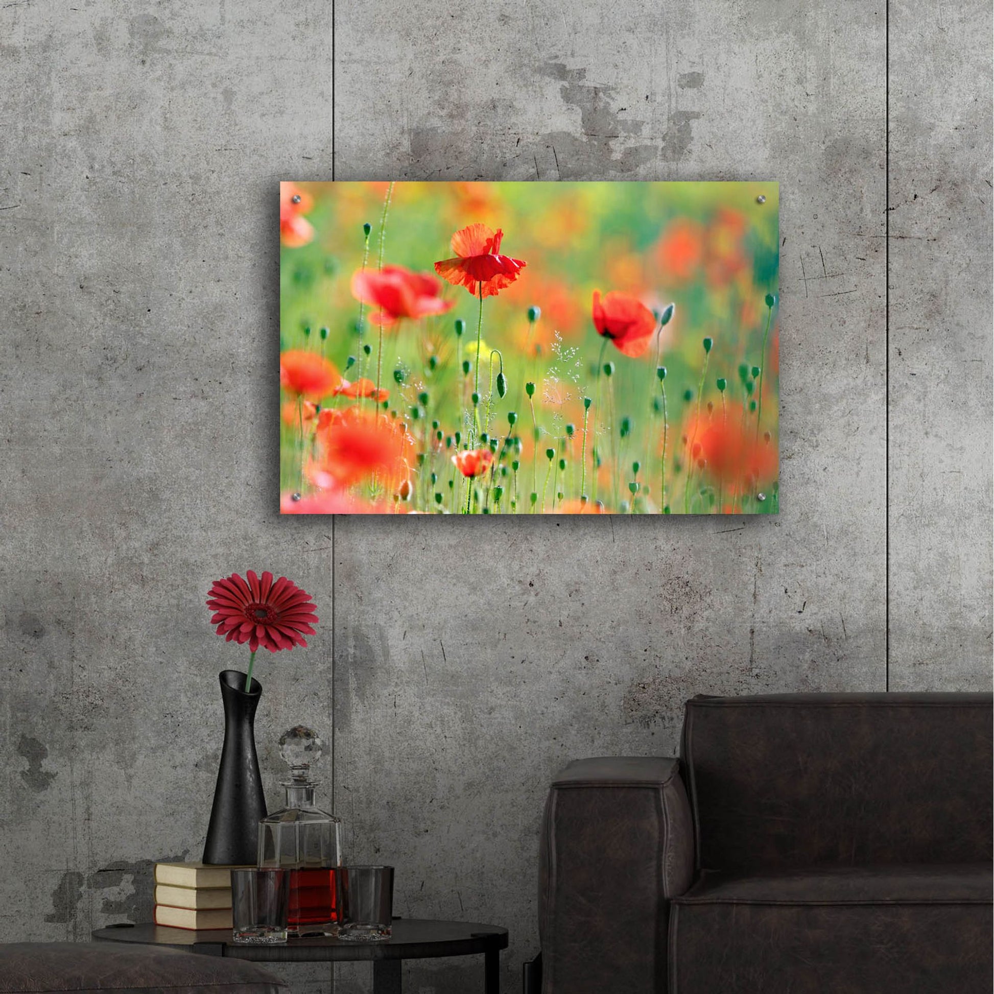 Epic Art ' United Colors of Summer' by Roeselien Raimond, Acrylic Glass Wall Art,36x24