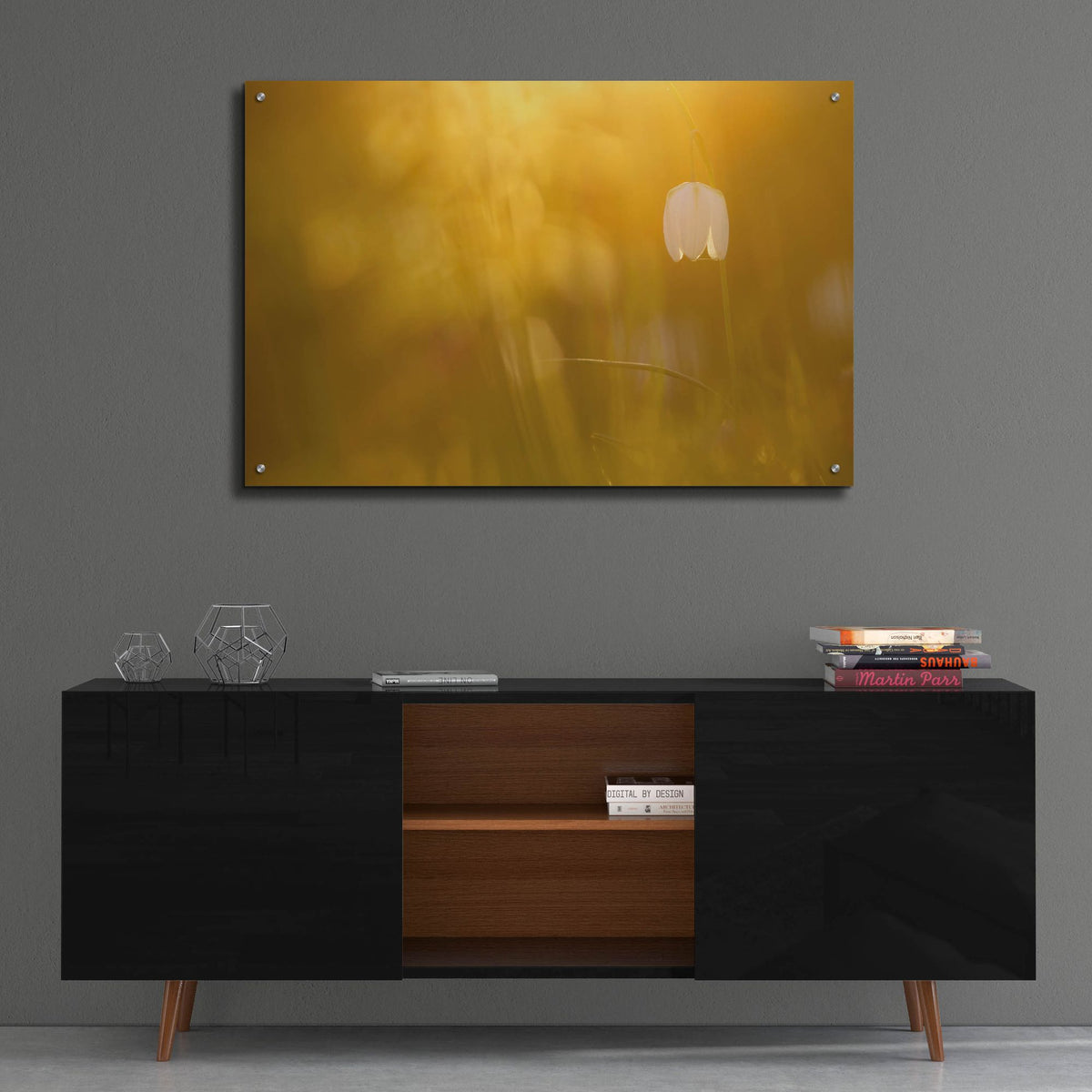Epic Art ' Golden' by Roeselien Raimond, Acrylic Glass Wall Art,36x24