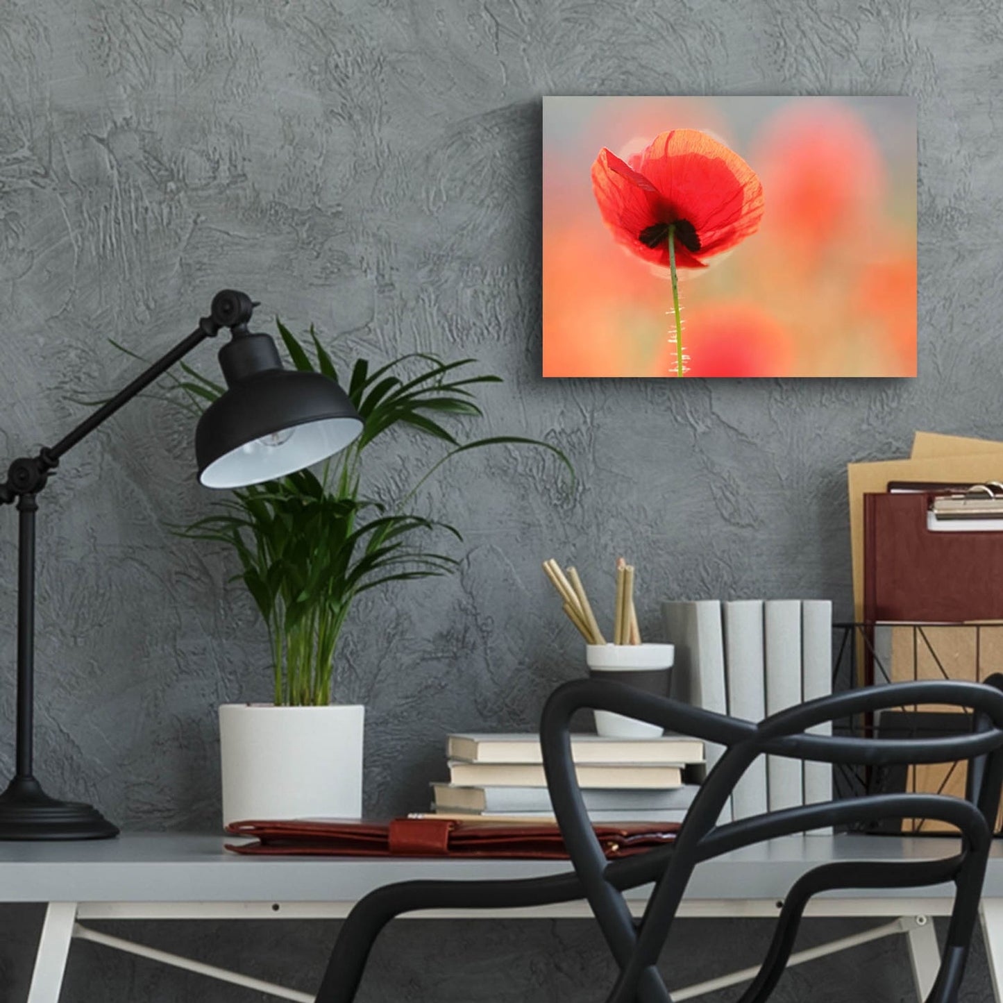 Epic Art ' Poppy Dream' by Roeselien Raimond, Acrylic Glass Wall Art,16x12