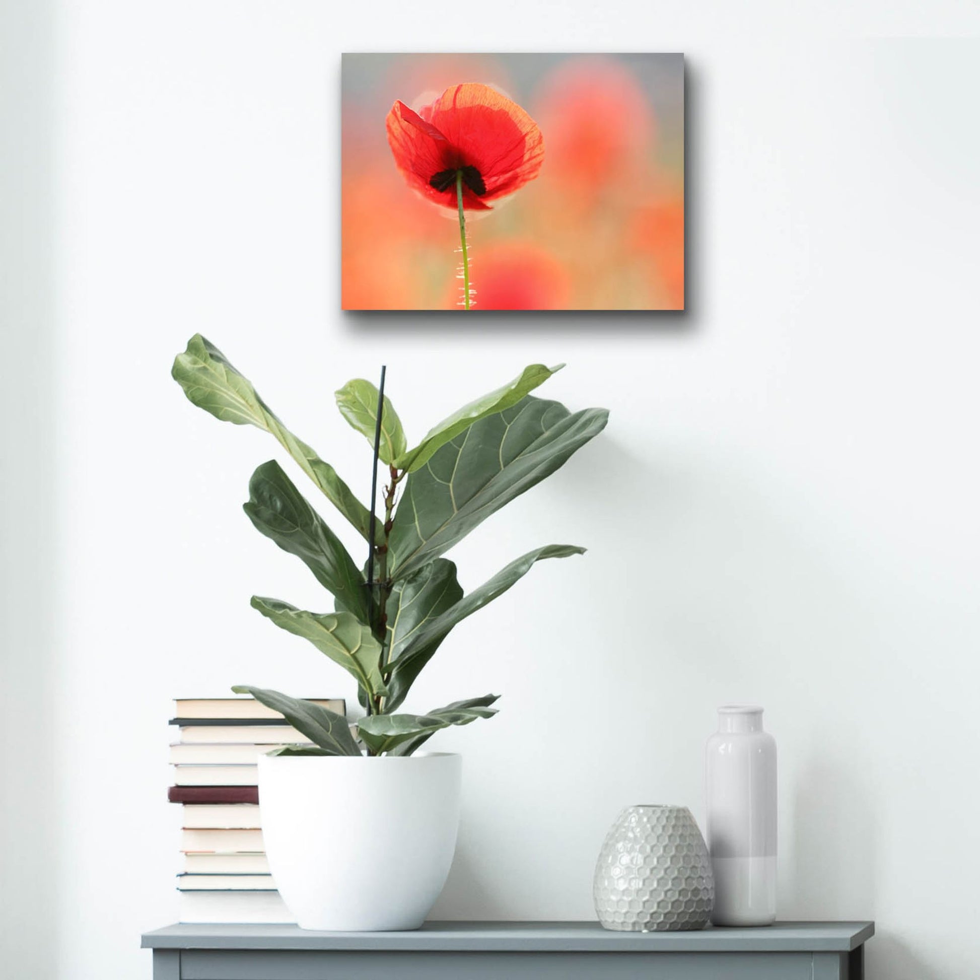 Epic Art ' Poppy Dream' by Roeselien Raimond, Acrylic Glass Wall Art,16x12