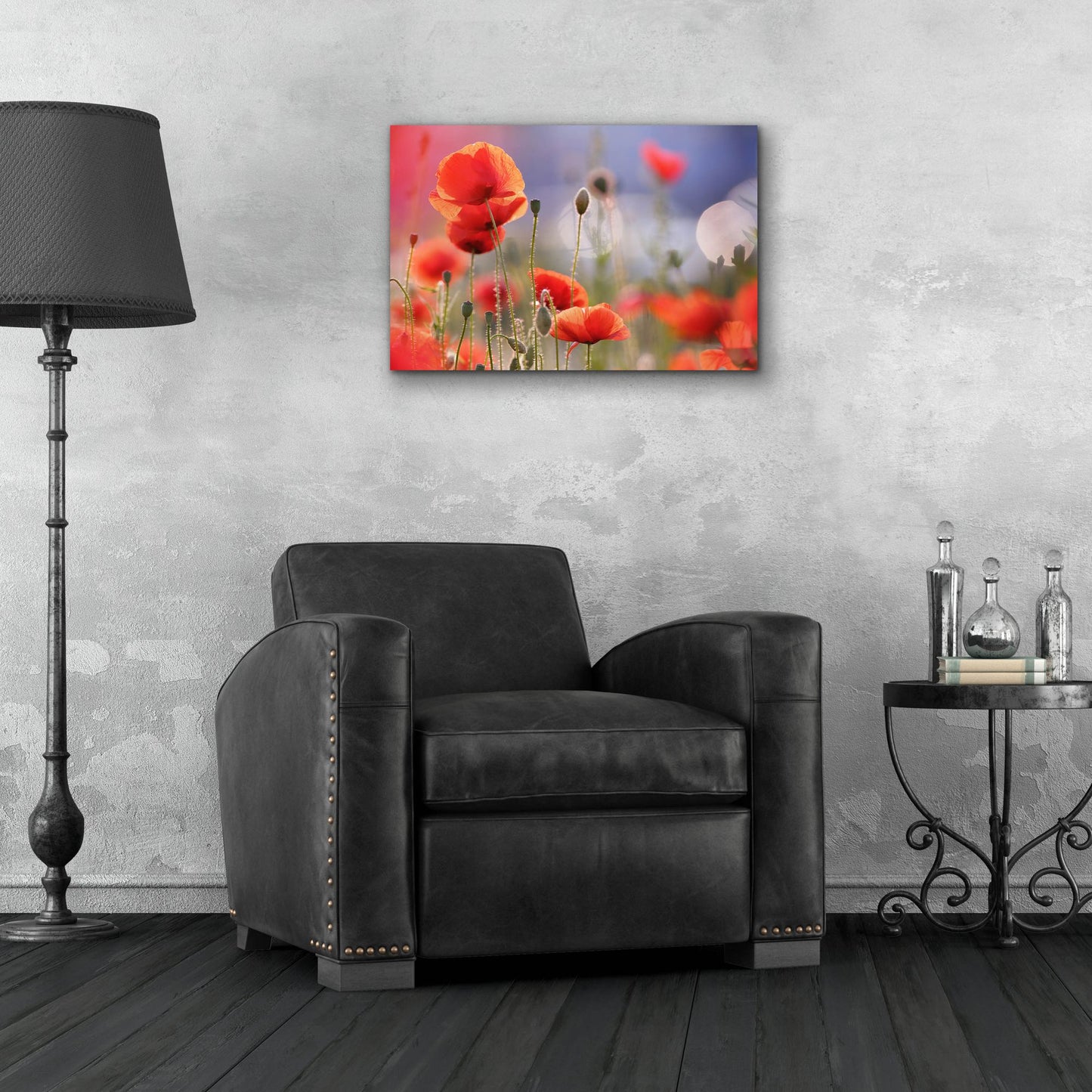 Epic Art ' Poppy Delight' by Roeselien Raimond, Acrylic Glass Wall Art,24x16