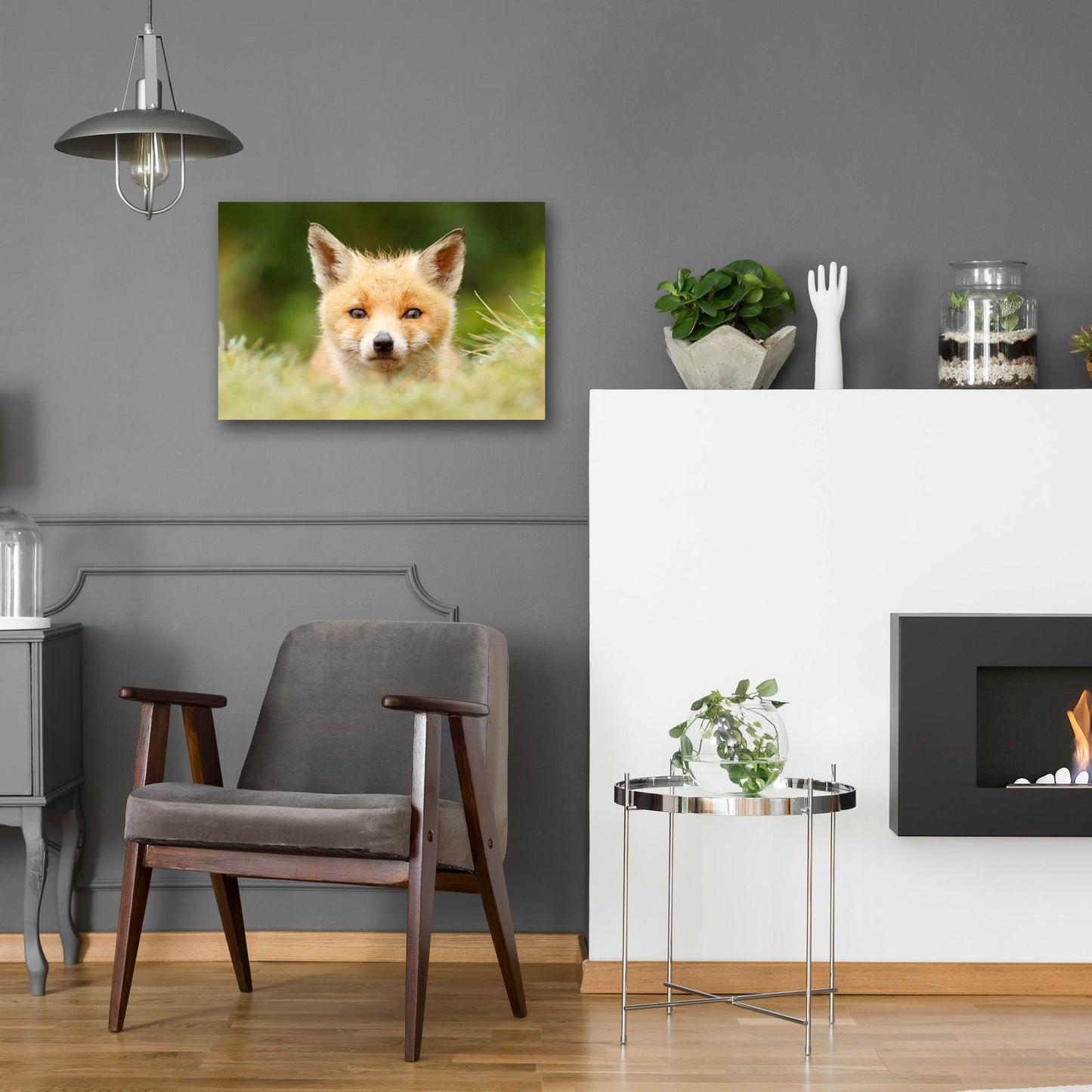 Epic Art ' Bad Fur Day' by Roeselien Raimond, Acrylic Glass Wall Art,24x16