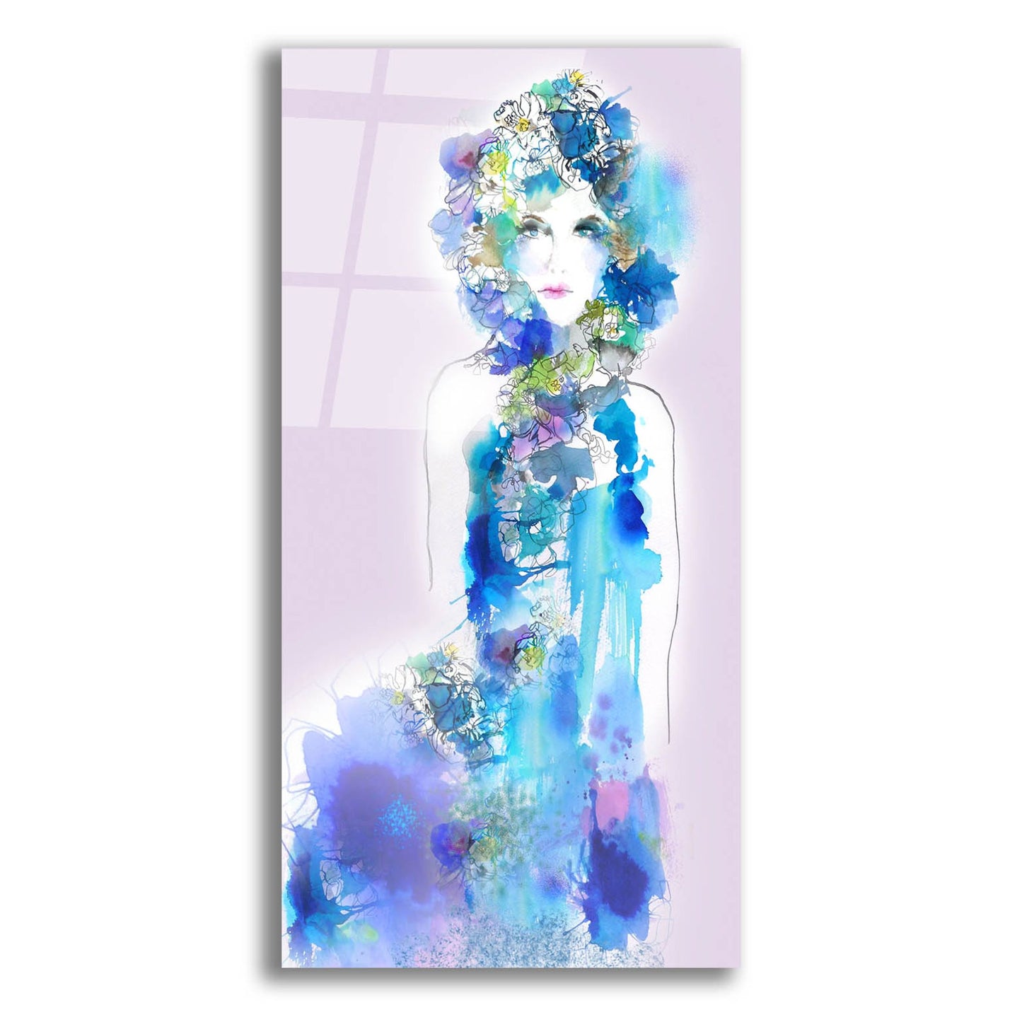 Epic Art ' Anemone' by Schuyler Rideout, Acrylic Glass Wall Art