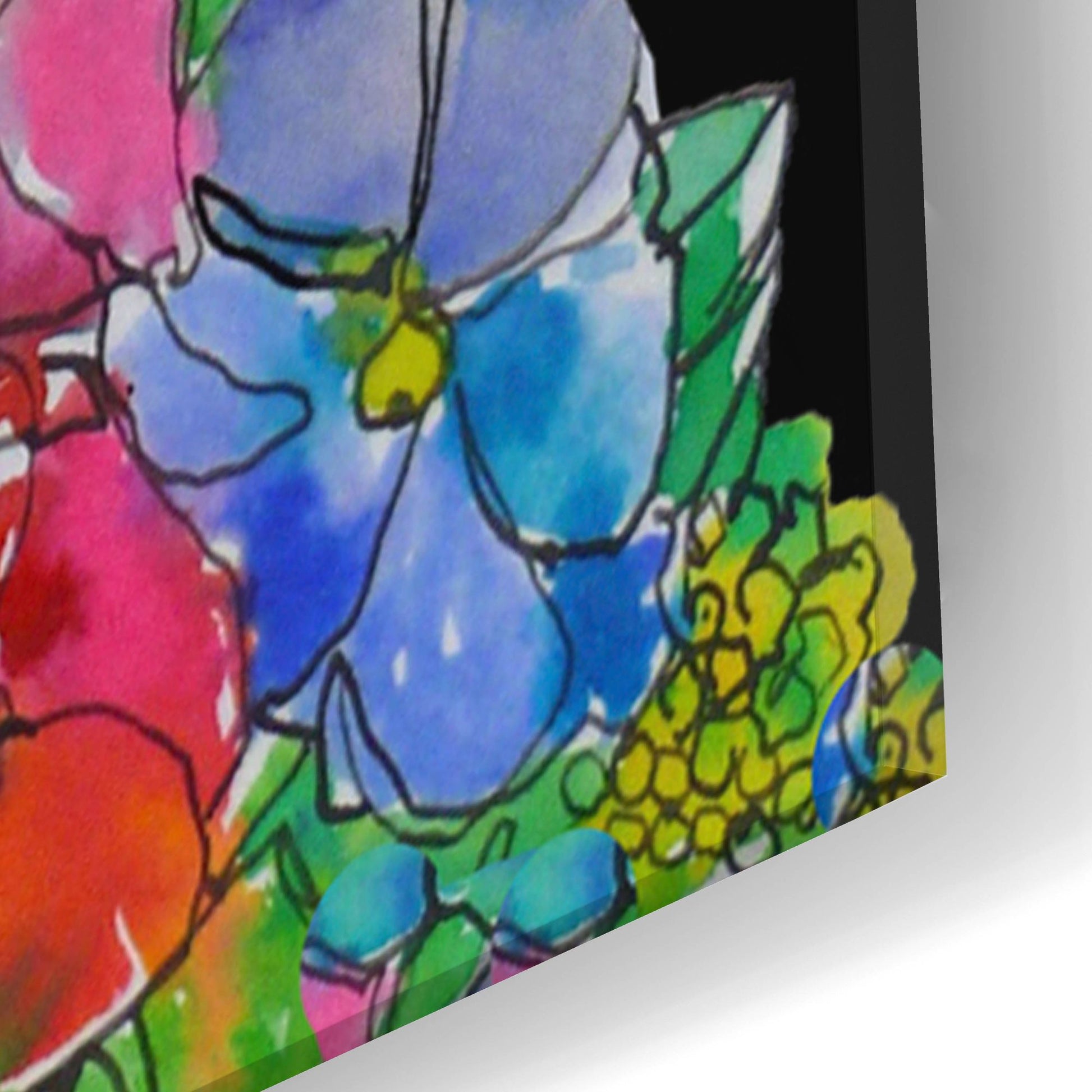 Epic Art ' Flower Hair' by Schuyler Rideout, Acrylic Glass Wall Art,16x24