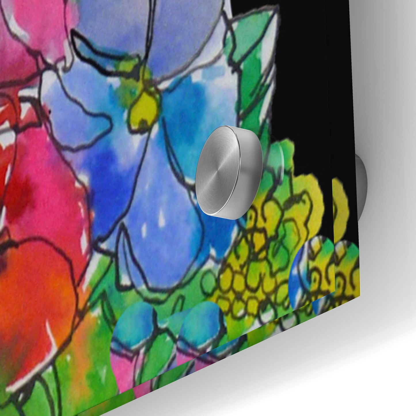 Epic Art ' Flower Hair' by Schuyler Rideout, Acrylic Glass Wall Art,24x36