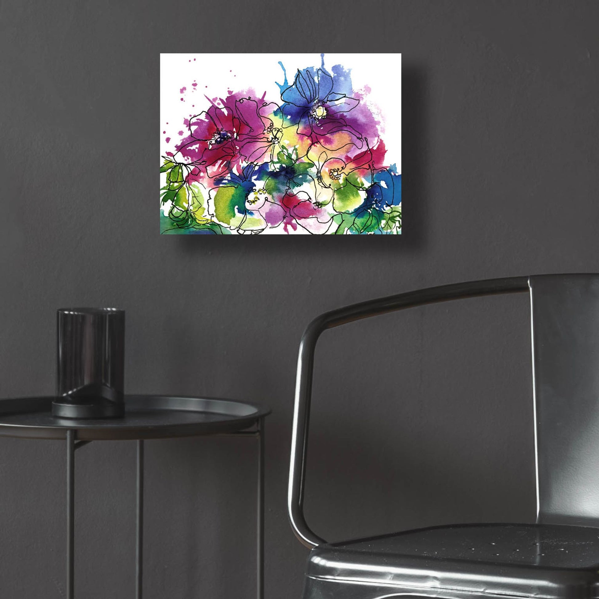 Epic Art ' Anemones' by Schuyler Rideout, Acrylic Glass Wall Art,16x12