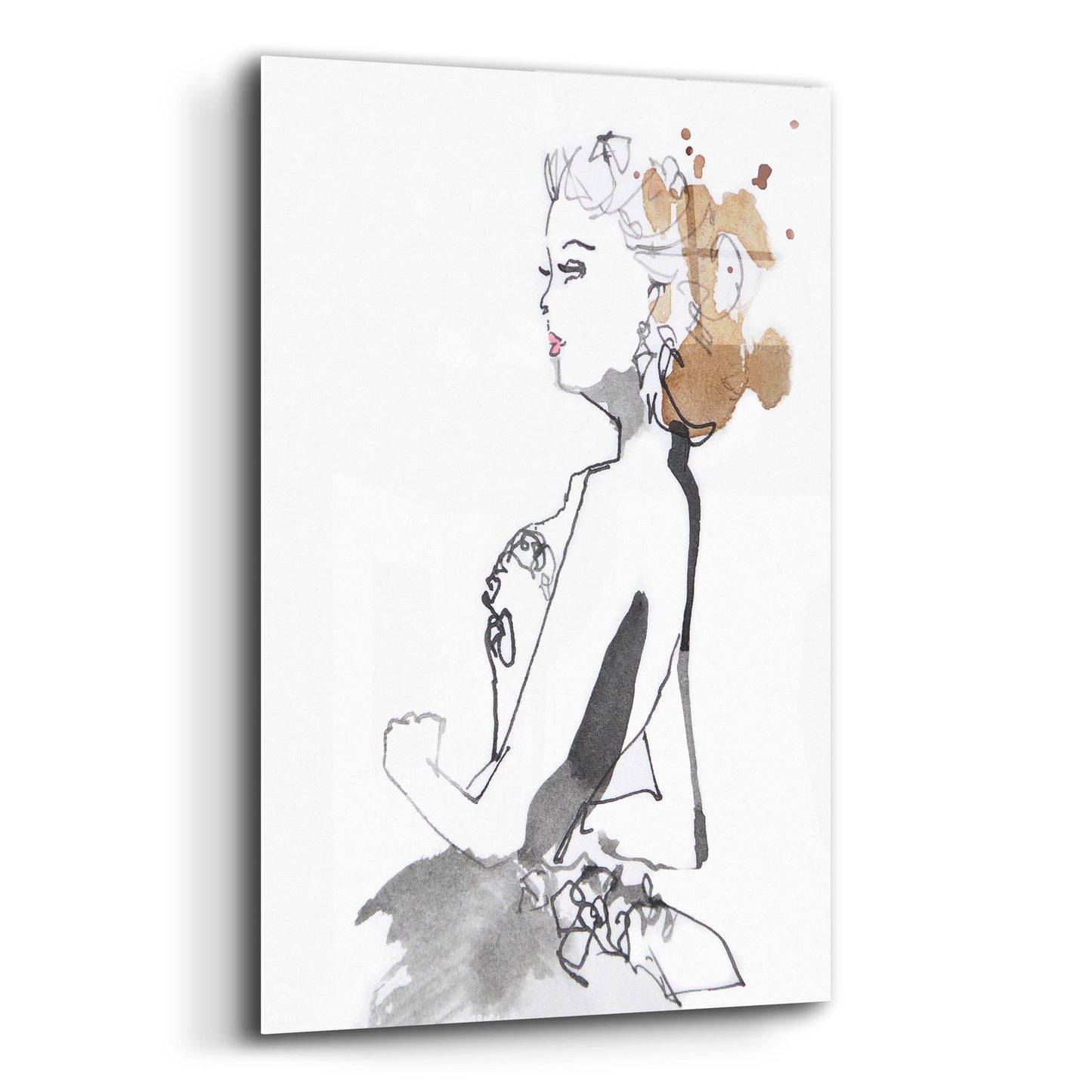 Epic Art ' Dancing Queen' by Schuyler Rideout, Acrylic Glass Wall Art,12x16