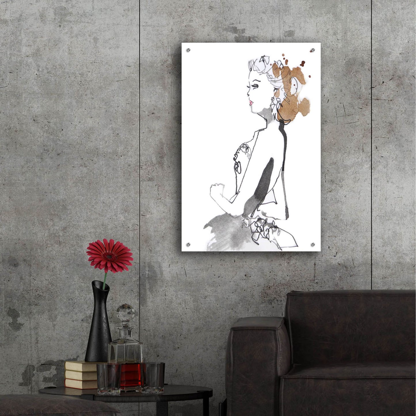 Epic Art ' Dancing Queen' by Schuyler Rideout, Acrylic Glass Wall Art,24x36