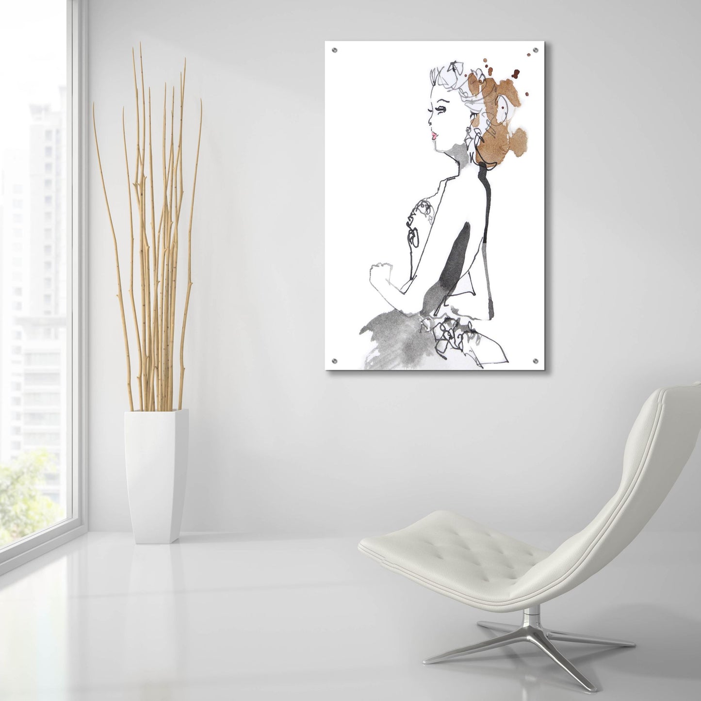 Epic Art ' Dancing Queen' by Schuyler Rideout, Acrylic Glass Wall Art,24x36