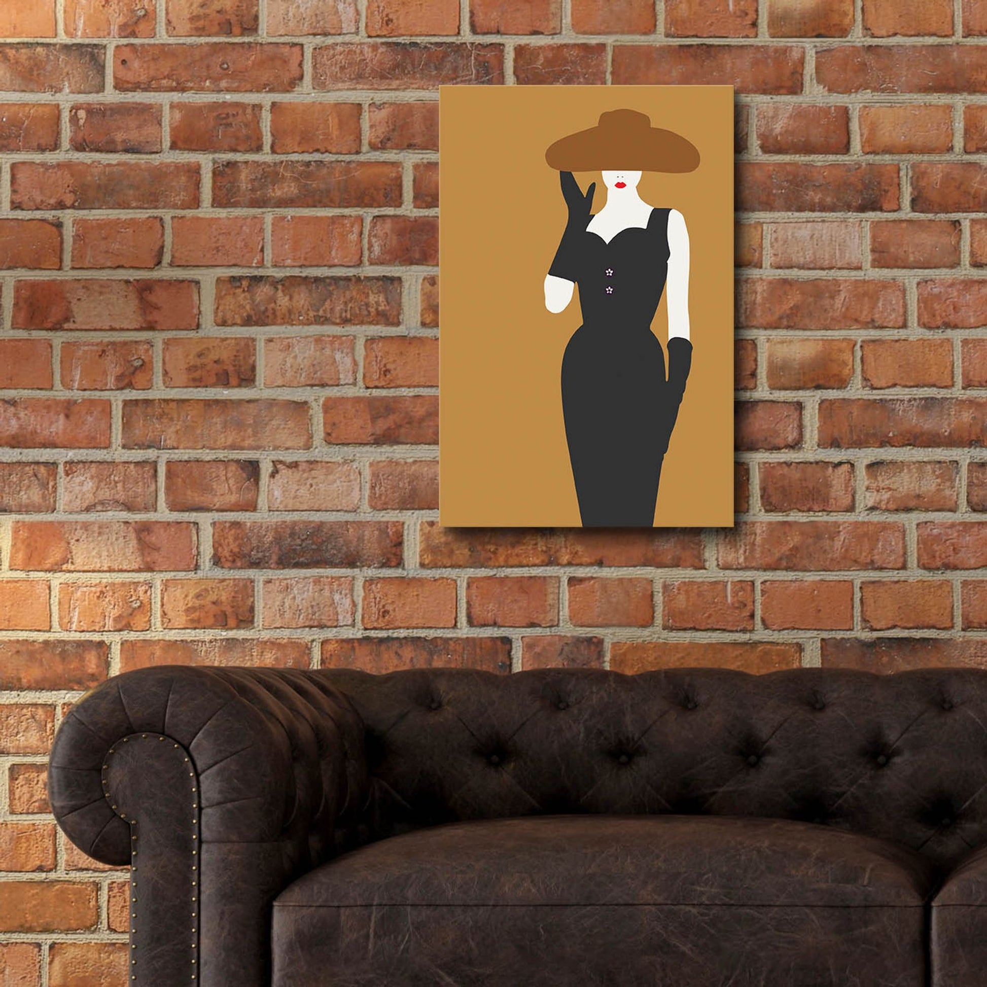 Epic Art ' Lady 16' by Sean Salvadori, Acrylic Glass Wall Art,16x24