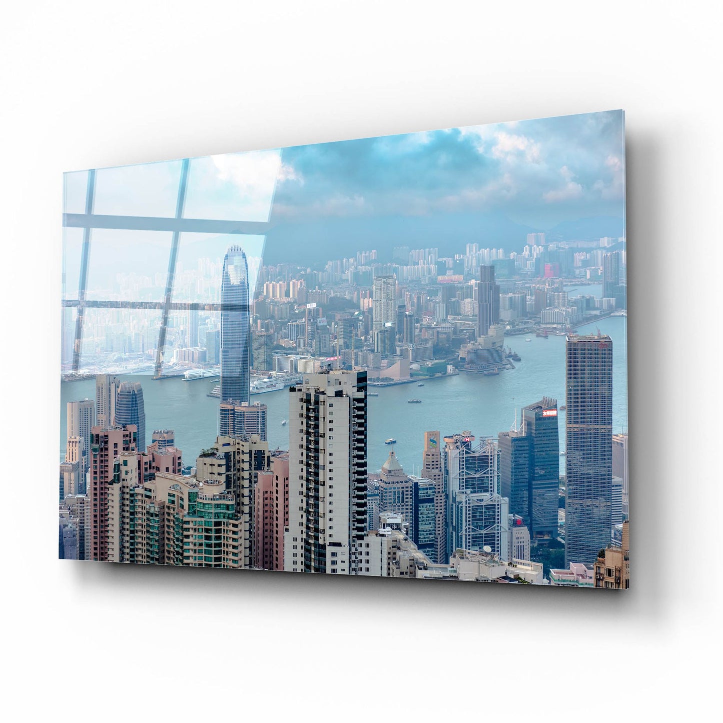 Epic Art 'Honk Kong View' by Epic Portfolio, Acrylic Glass Wall Art,16x12