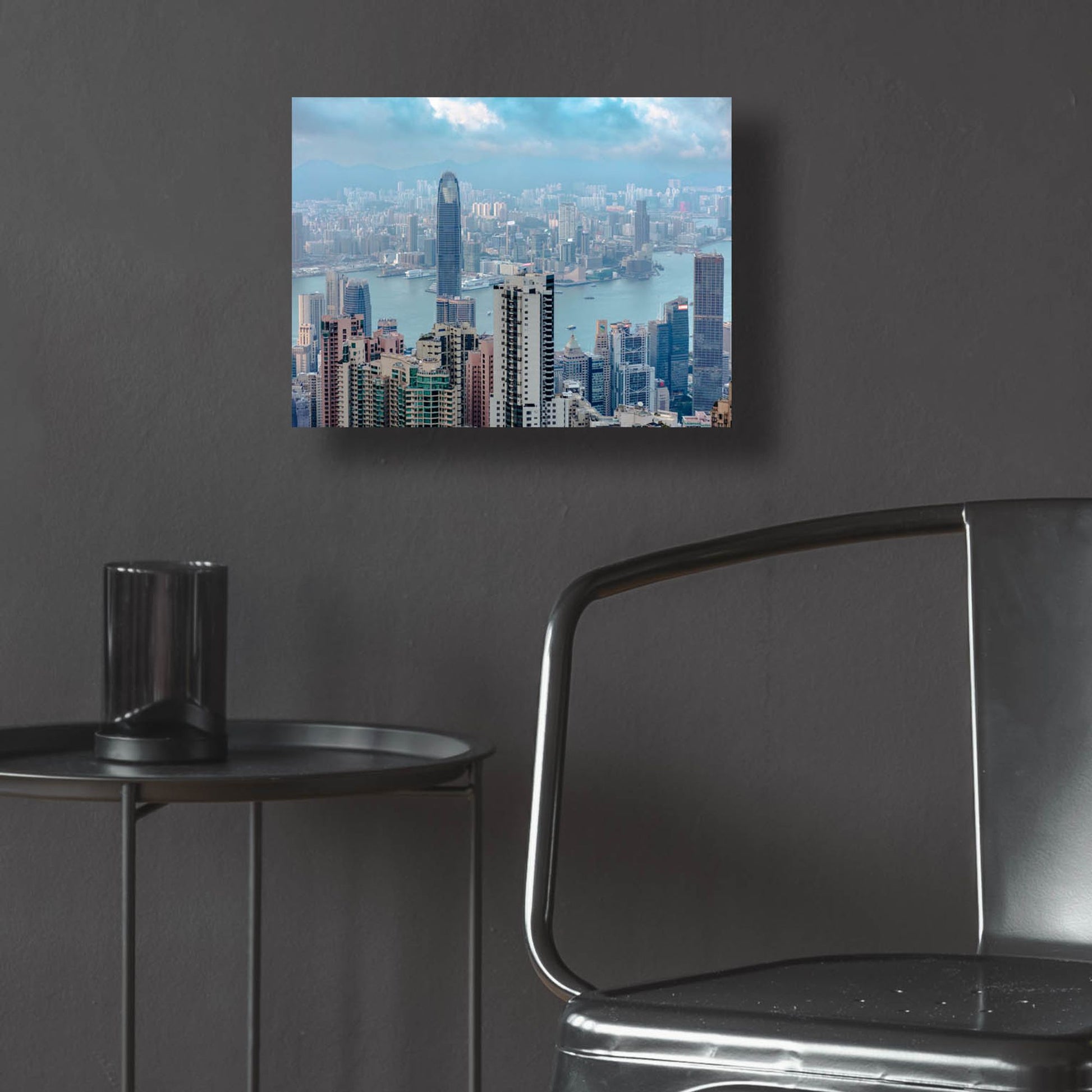 Epic Art 'Honk Kong View' by Epic Portfolio, Acrylic Glass Wall Art,16x12