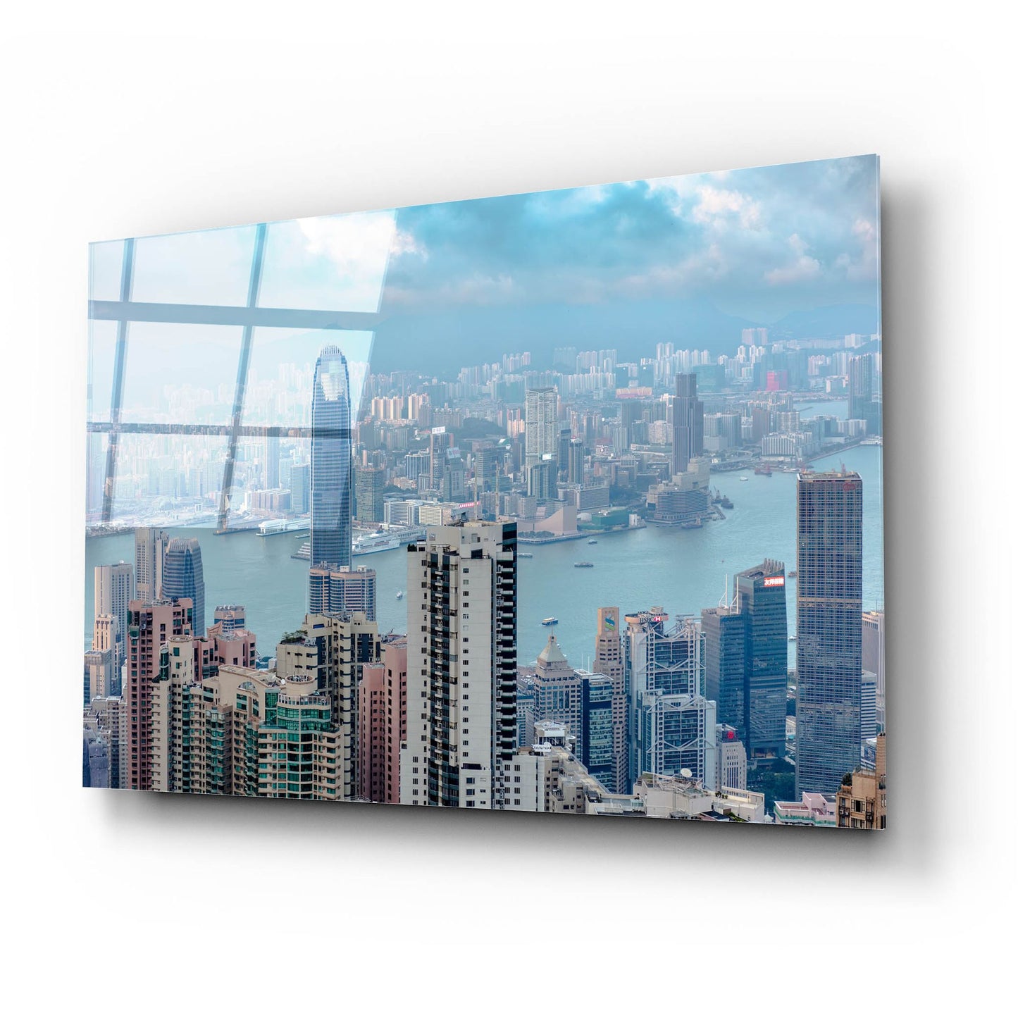 Epic Art 'Honk Kong View' by Epic Portfolio, Acrylic Glass Wall Art,24x16