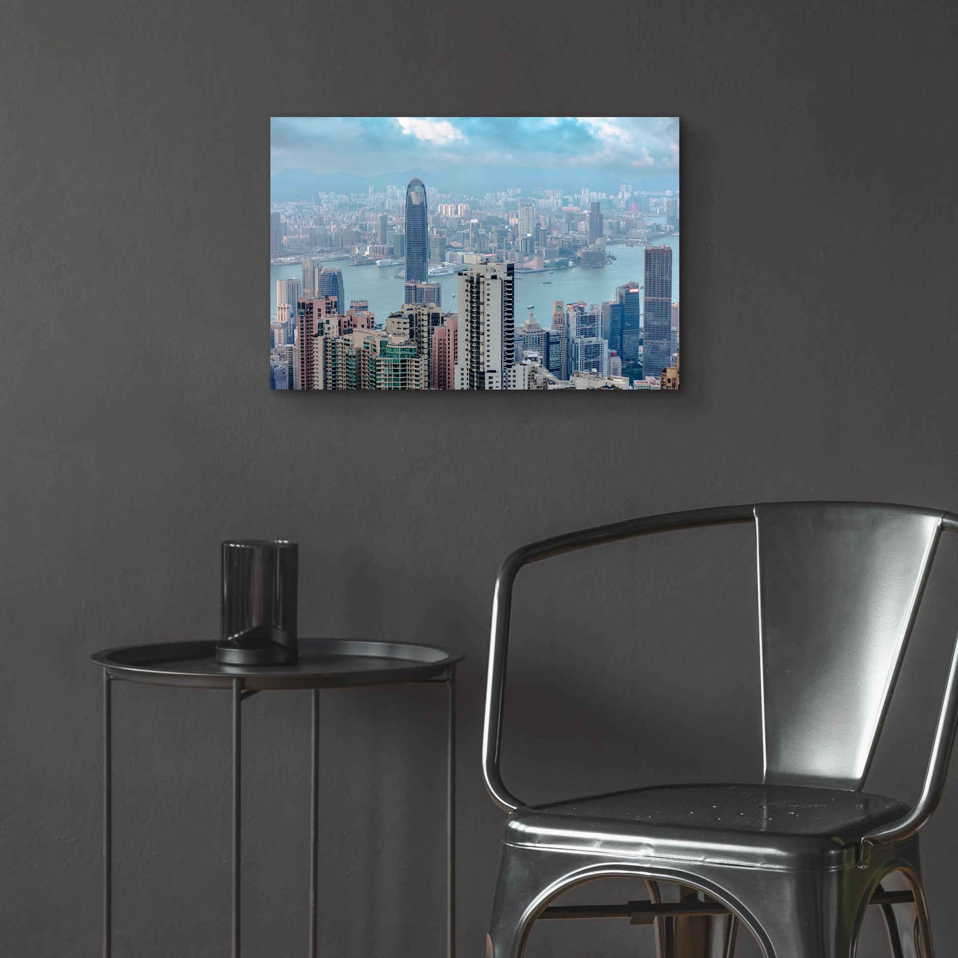 Epic Art 'Honk Kong View' by Epic Portfolio, Acrylic Glass Wall Art,24x16