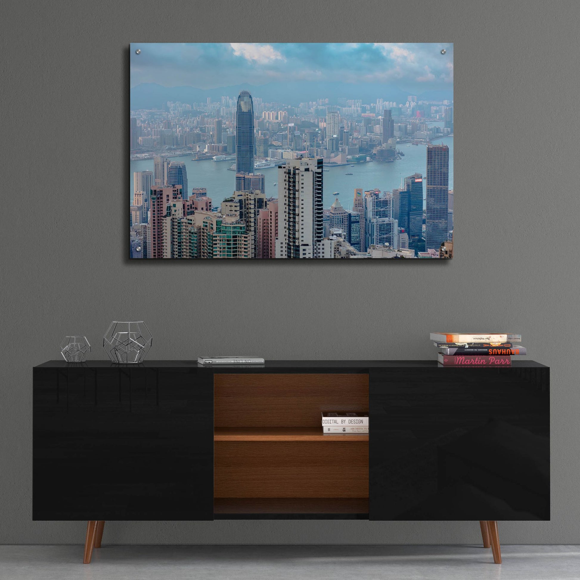 Epic Art 'Honk Kong View' by Epic Portfolio, Acrylic Glass Wall Art,36x24