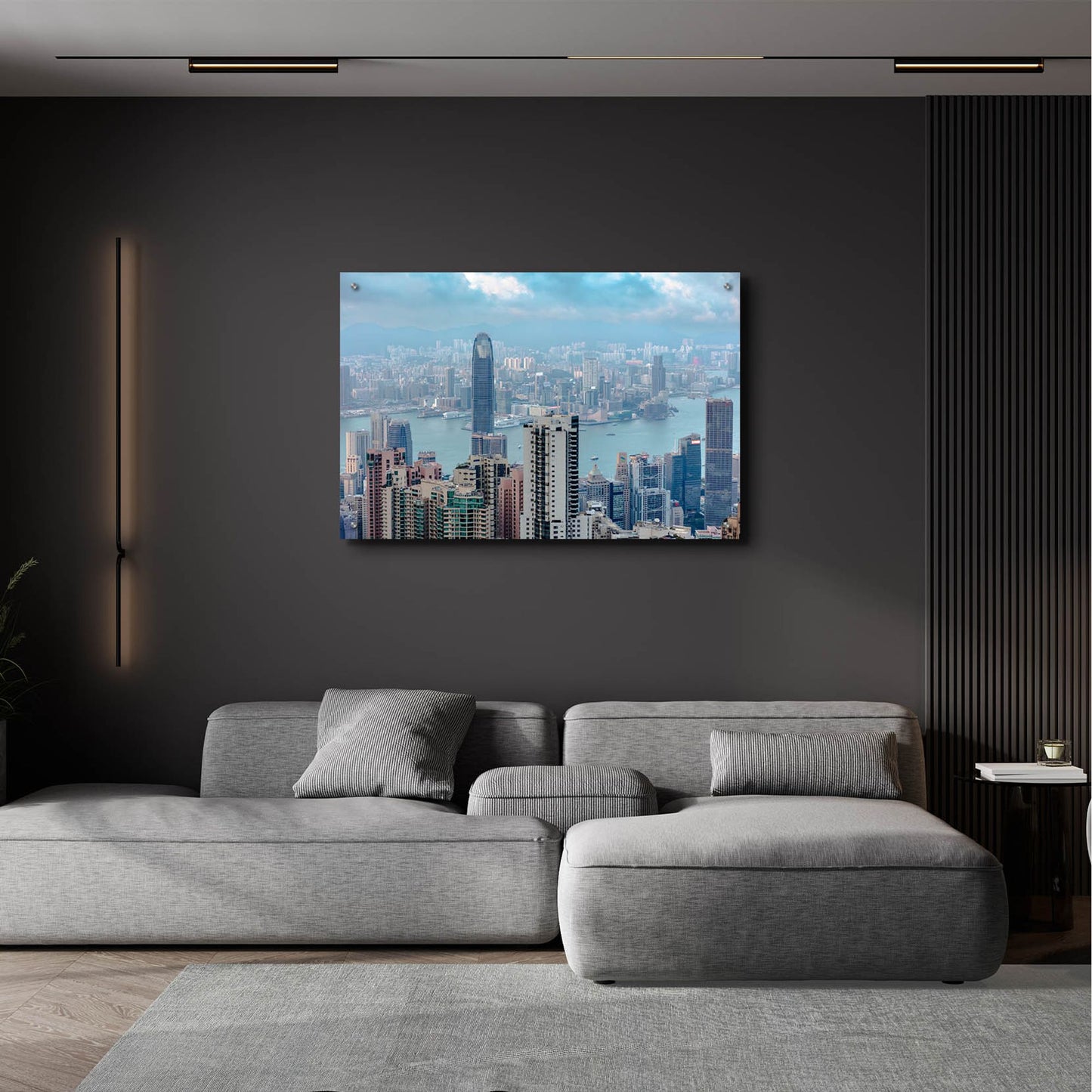 Epic Art 'Honk Kong View' by Epic Portfolio, Acrylic Glass Wall Art,36x24