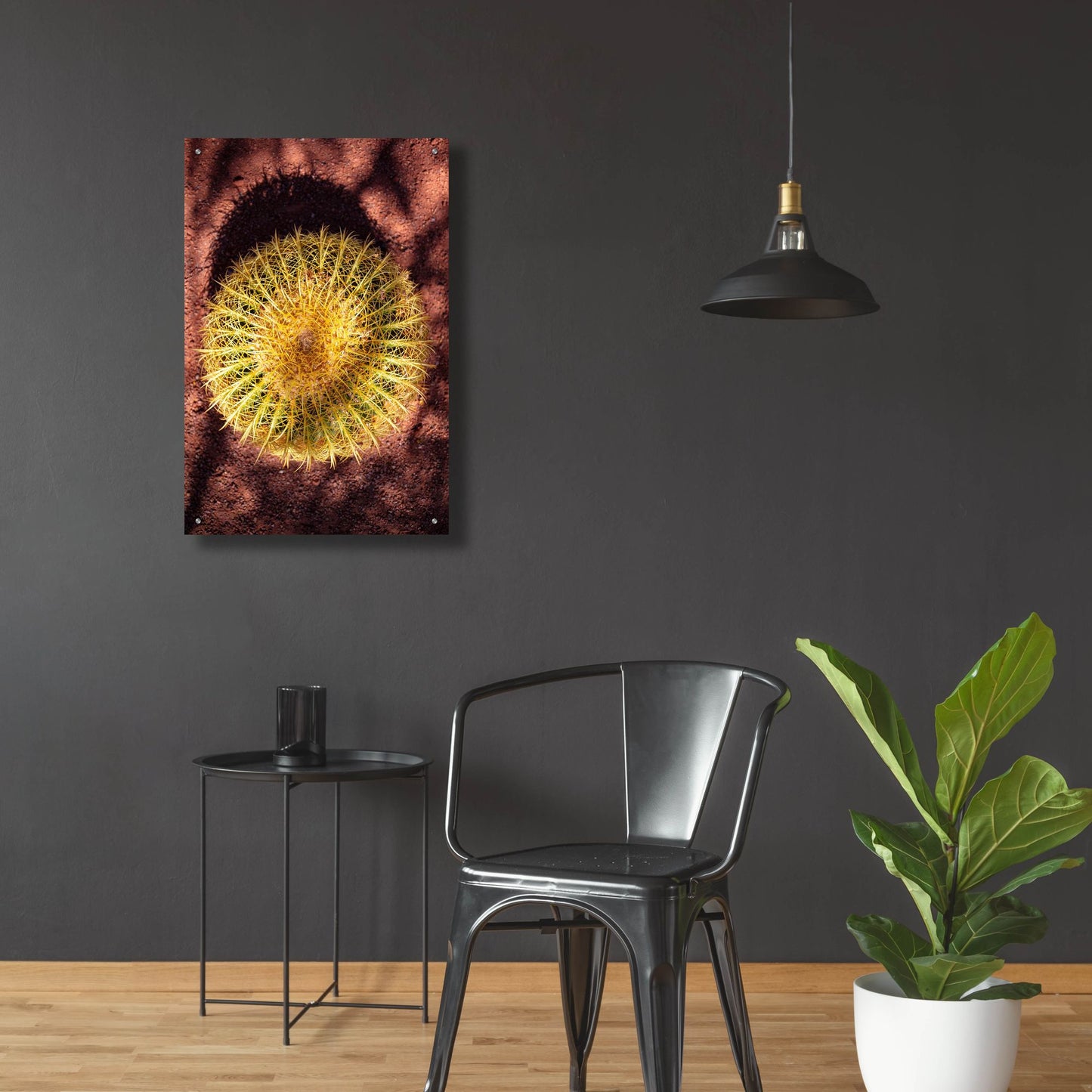 Epic Art 'Utah - Cactus' by Epic Portfolio, Acrylic Glass Wall Art,24x36