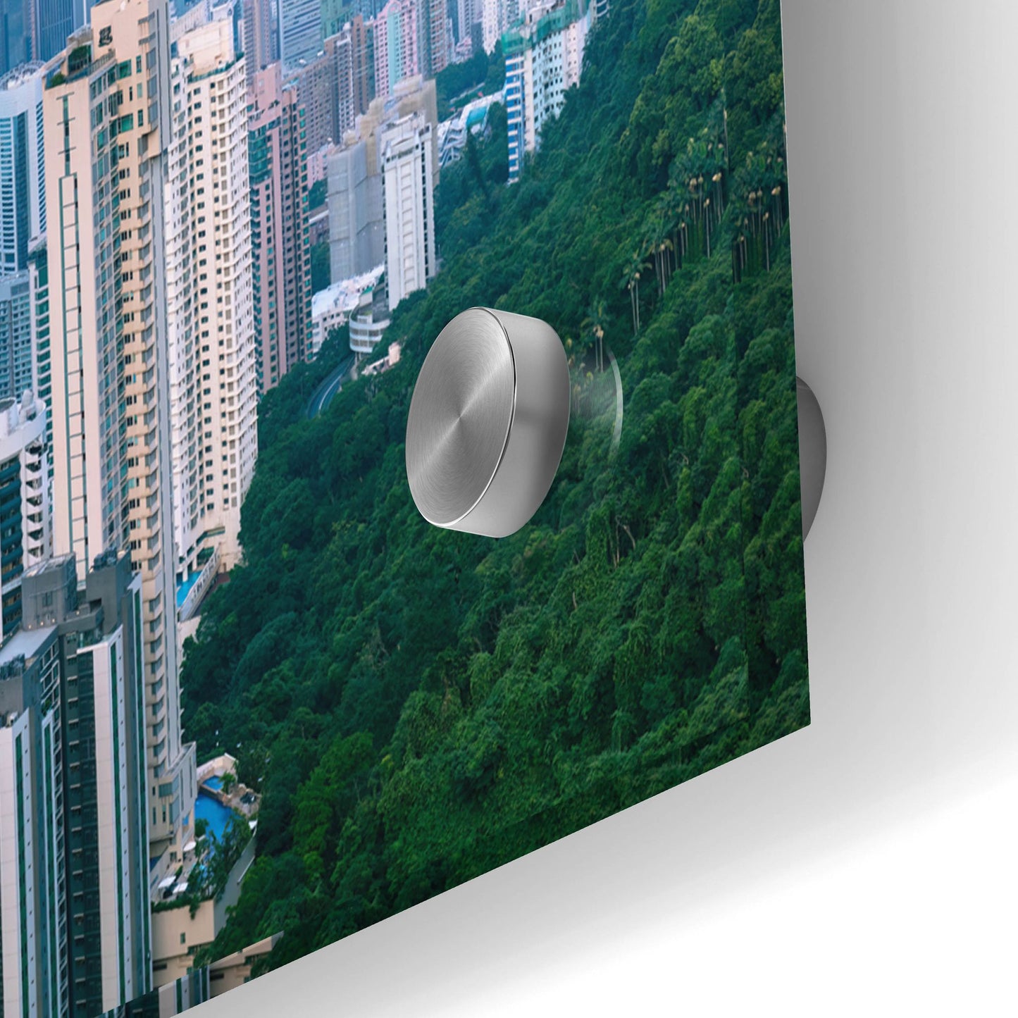 Epic Art 'Hong Kong Panorama' by Epic Portfolio, Acrylic Glass Wall Art,36x12