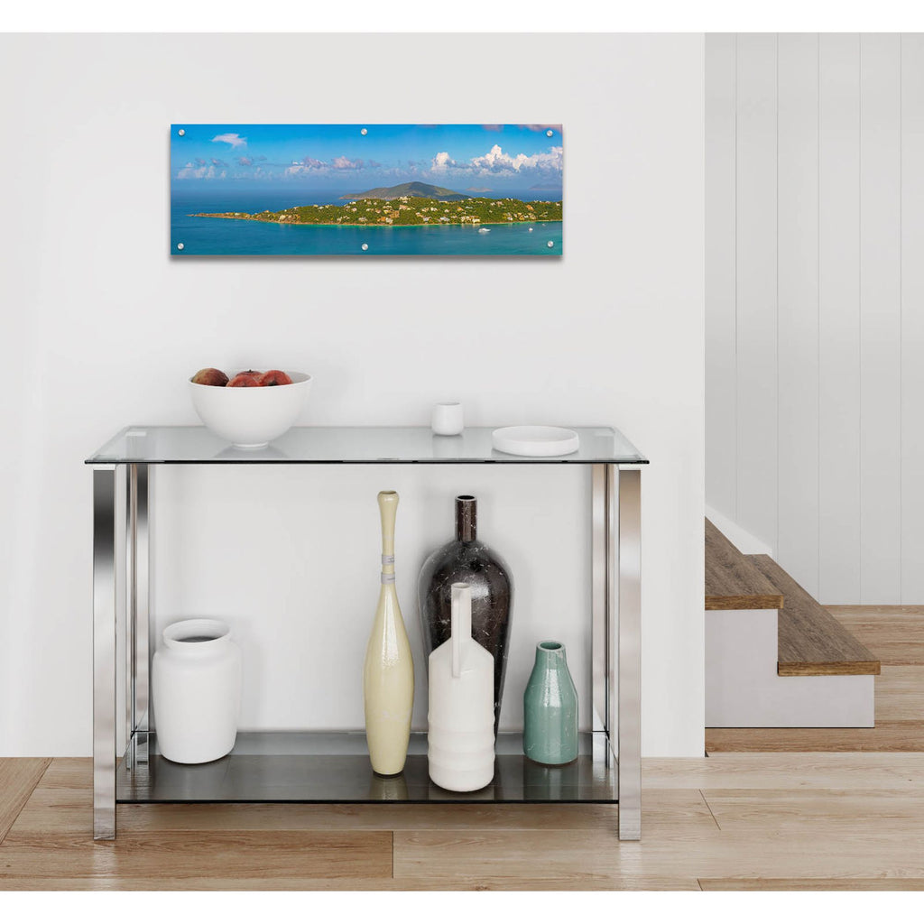 Epic Art 'Magens Bay St Thomas USVI' by Epic Portfolio, Acrylic Glass Wall Art,36x12