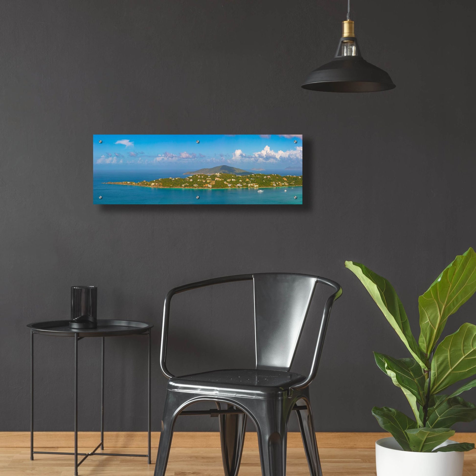 Epic Art 'Magens Bay St Thomas USVI' by Epic Portfolio, Acrylic Glass Wall Art,36x12