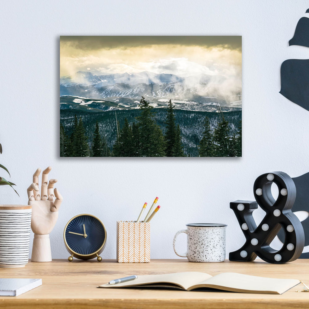 Epic Art 'Breckenridge, Collorado' by Epic Portfolio, Acrylic Glass Wall Art,16x12