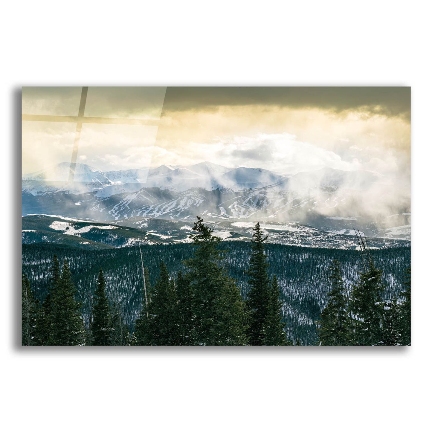 Epic Art 'Breckenridge, Collorado' by Epic Portfolio, Acrylic Glass Wall Art,16x12