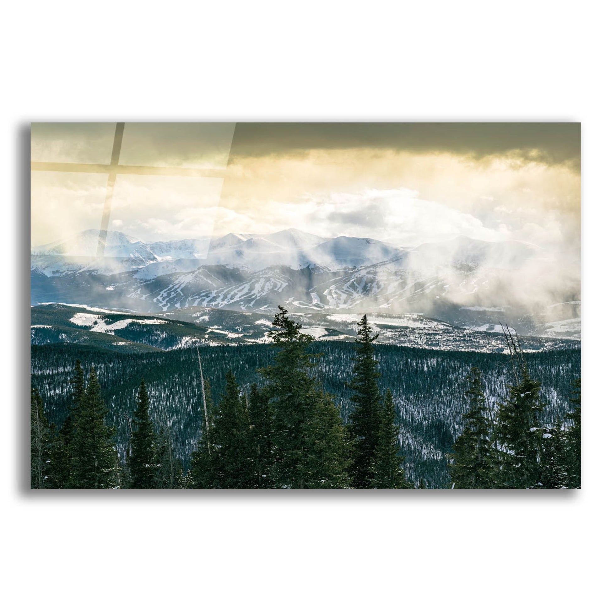 Epic Art 'Breckenridge, Collorado' by Epic Portfolio, Acrylic Glass Wall Art,24x16