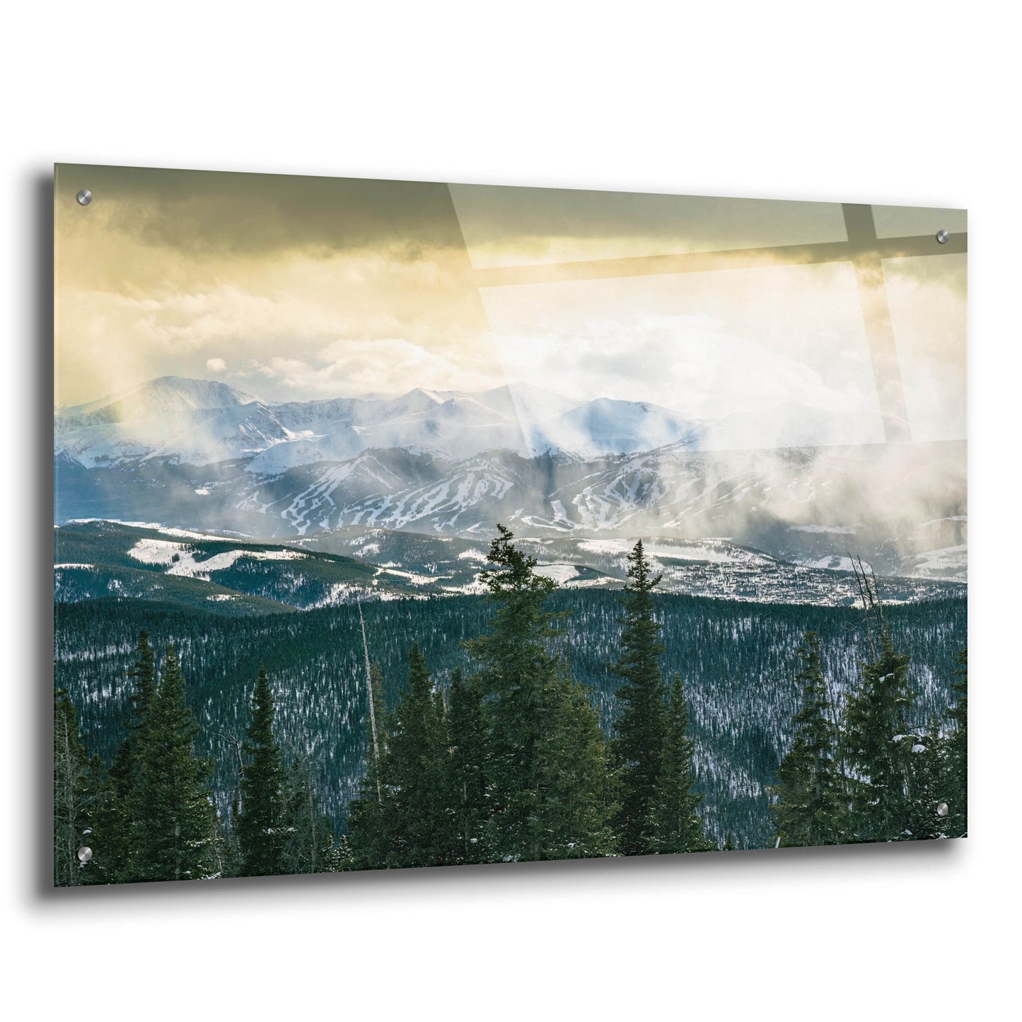 Epic Art 'Breckenridge, Collorado' by Epic Portfolio, Acrylic Glass Wall Art,36x24