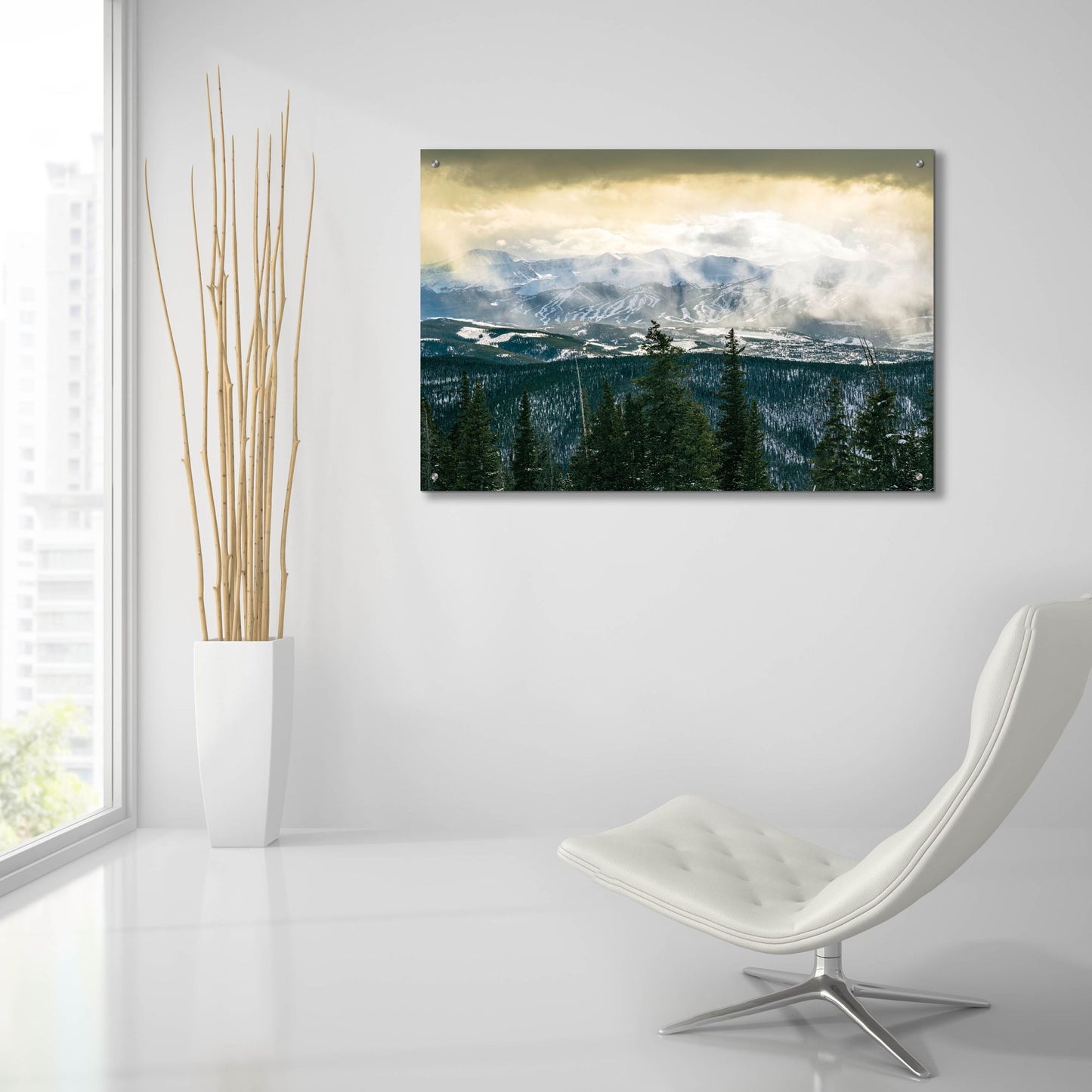 Epic Art 'Breckenridge, Collorado' by Epic Portfolio, Acrylic Glass Wall Art,36x24