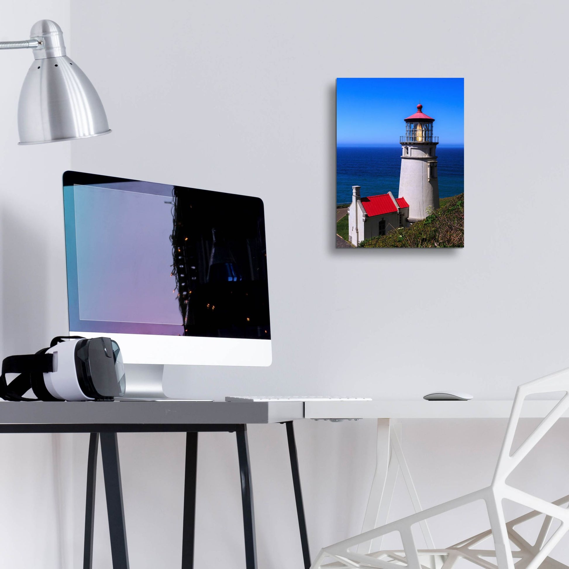 Epic Art ' Heceta Head Lighthouse' by Shawn/Corinne Severn, Acrylic Glass Wall Art,12x16