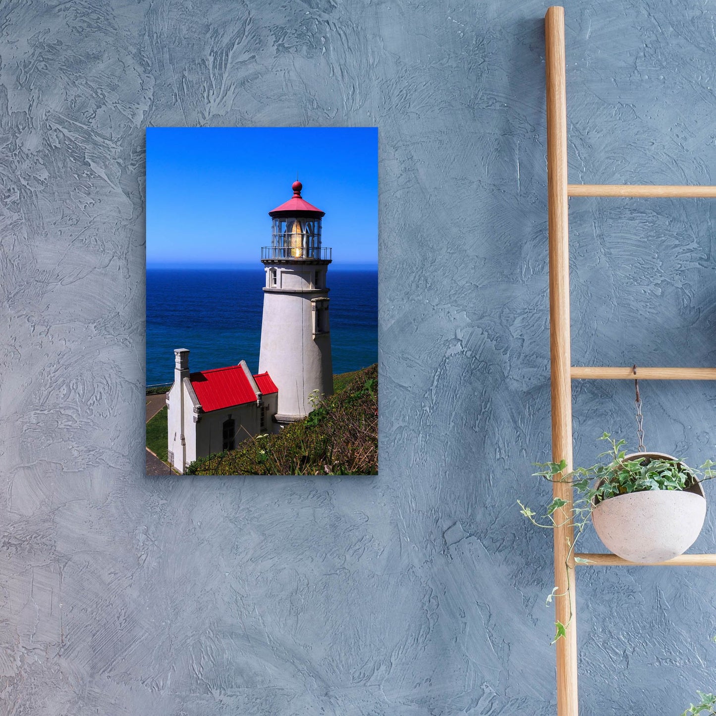 Epic Art ' Heceta Head Lighthouse' by Shawn/Corinne Severn, Acrylic Glass Wall Art,16x24