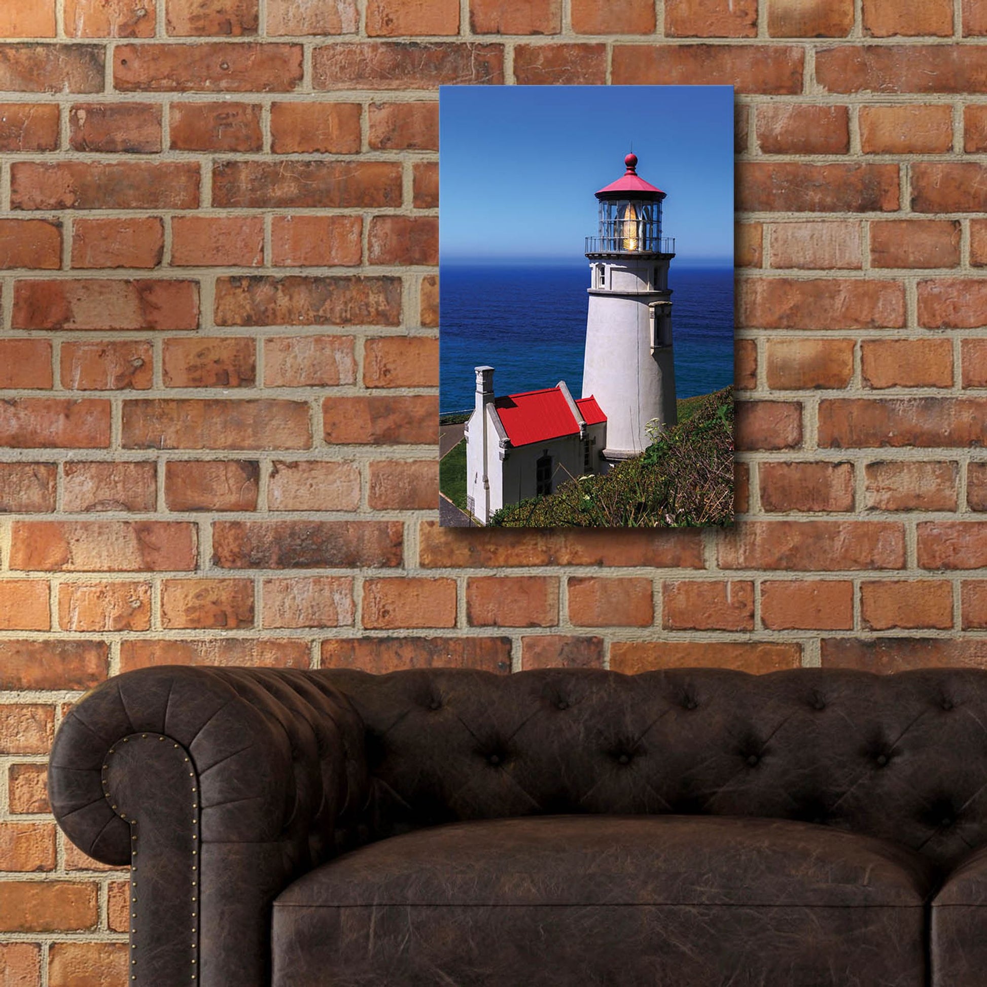 Epic Art ' Heceta Head Lighthouse' by Shawn/Corinne Severn, Acrylic Glass Wall Art,16x24