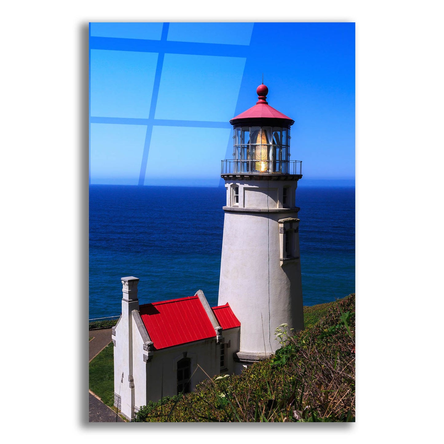 Epic Art ' Heceta Head Lighthouse' by Shawn/Corinne Severn, Acrylic Glass Wall Art