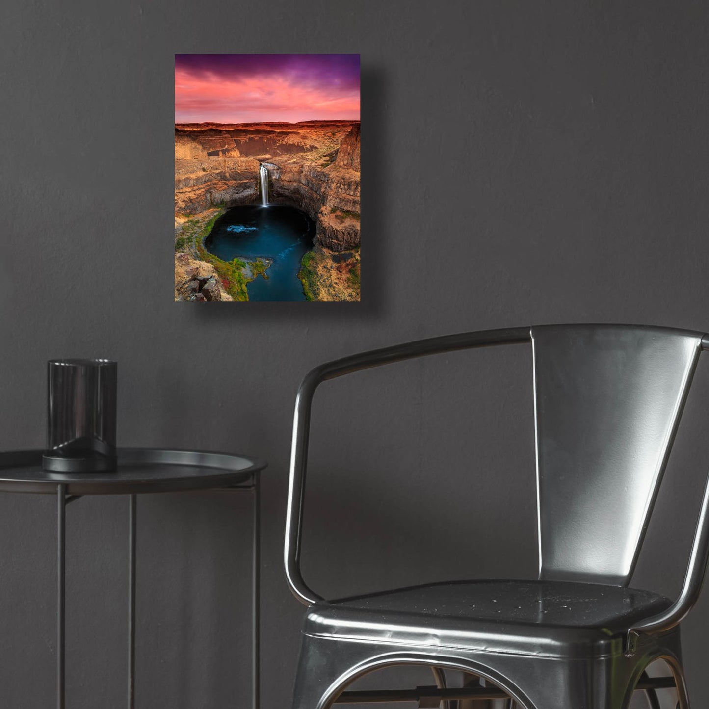 Epic Art ' Palouse Falls' by Shawn/Corinne Severn, Acrylic Glass Wall Art,12x16