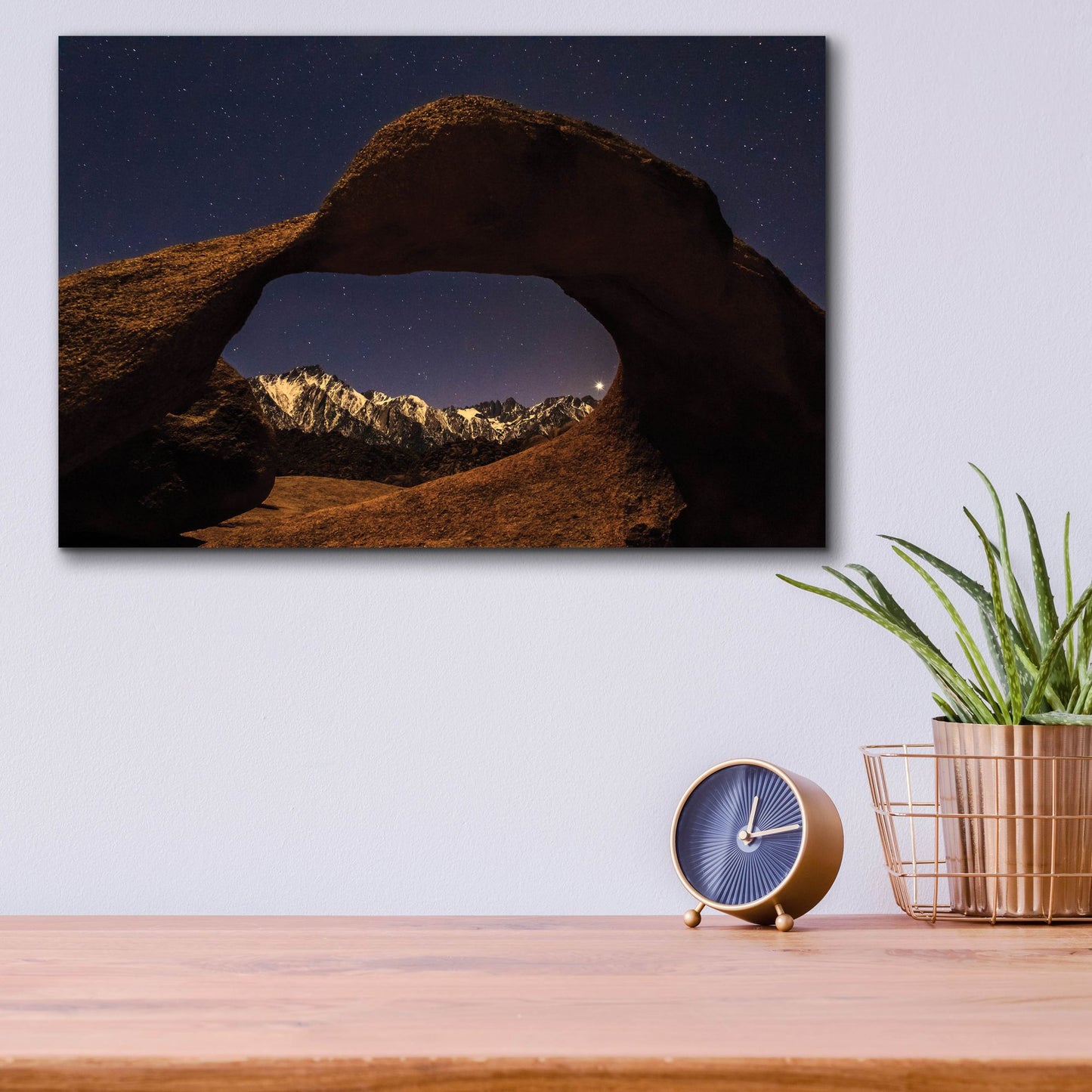 Epic Art ' Venus Through Mobius Arch' by Shawn/Corinne Severn, Acrylic Glass Wall Art,16x12