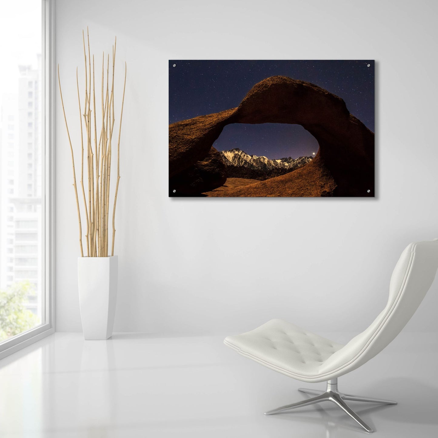 Epic Art ' Venus Through Mobius Arch' by Shawn/Corinne Severn, Acrylic Glass Wall Art,36x24