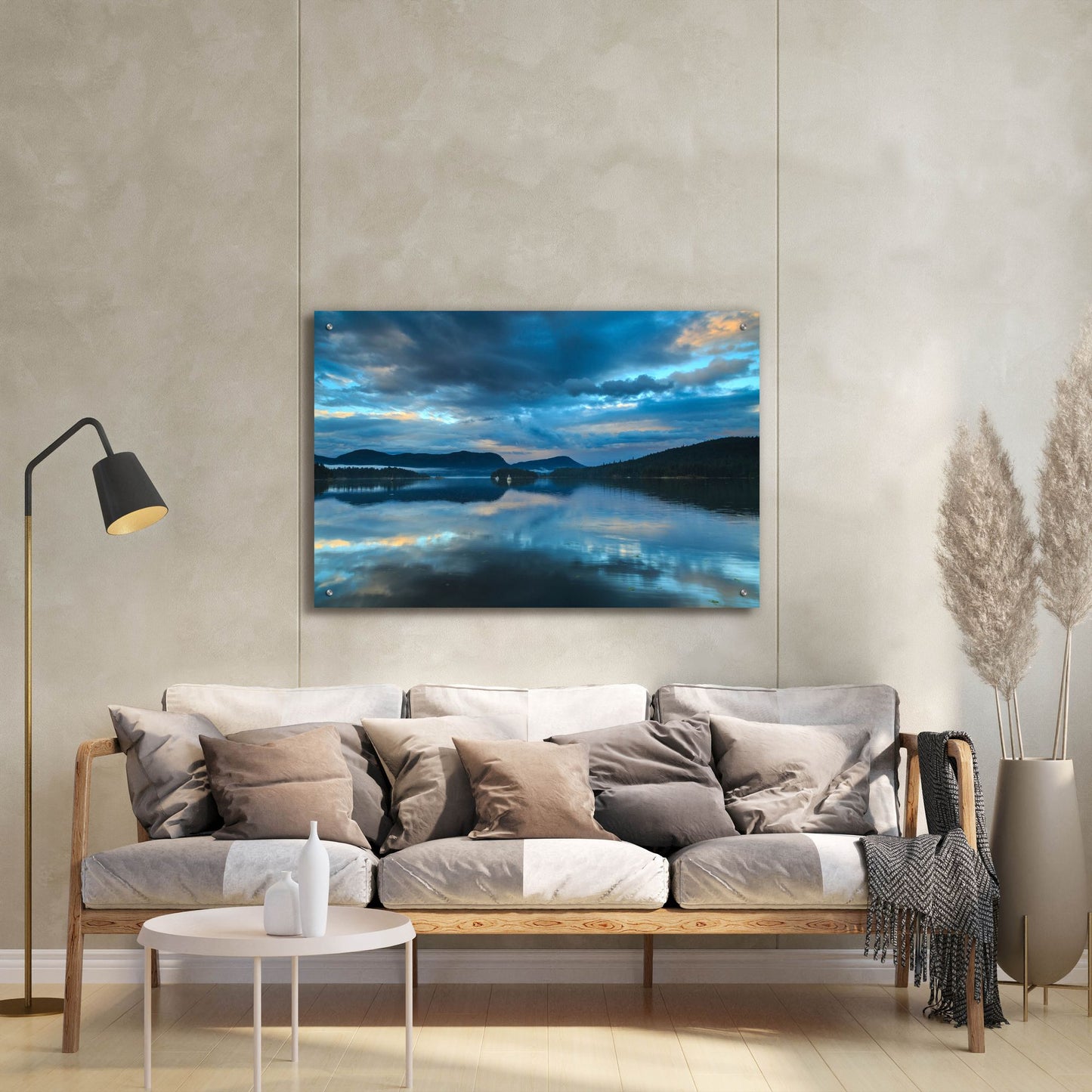 Epic Art ' Waiatt Bay Evening' by Shawn/Corinne Severn, Acrylic Glass Wall Art,36x24