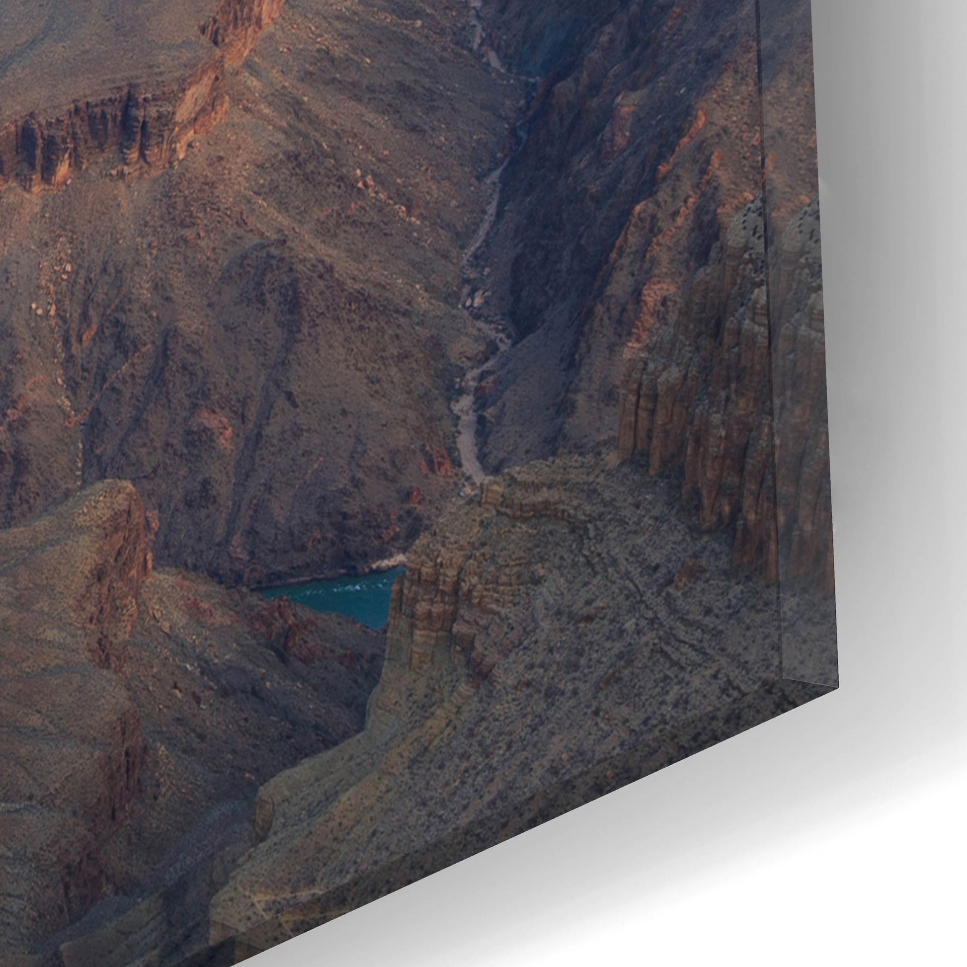 Epic Art ' Hiding the Colorado River' by Shawn/Corinne Severn, Acrylic Glass Wall Art,16x12