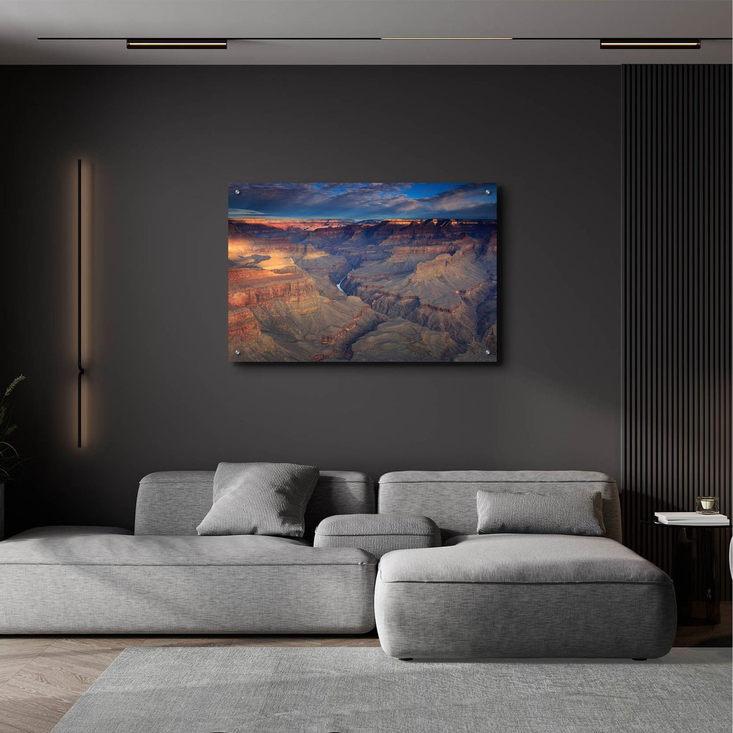 Epic Art ' Hiding the Colorado River' by Shawn/Corinne Severn, Acrylic Glass Wall Art,36x24