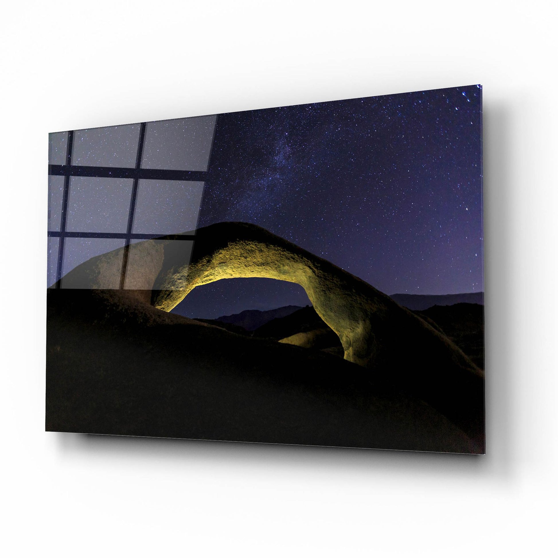 Epic Art ' Backlit Mobius Arch' by Shawn/Corinne Severn, Acrylic Glass Wall Art,16x12