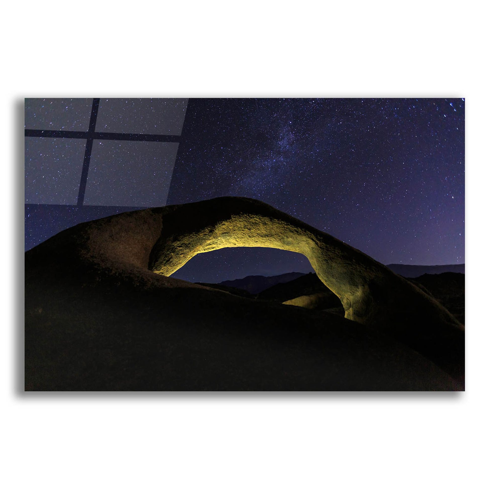 Epic Art ' Backlit Mobius Arch' by Shawn/Corinne Severn, Acrylic Glass Wall Art,24x16