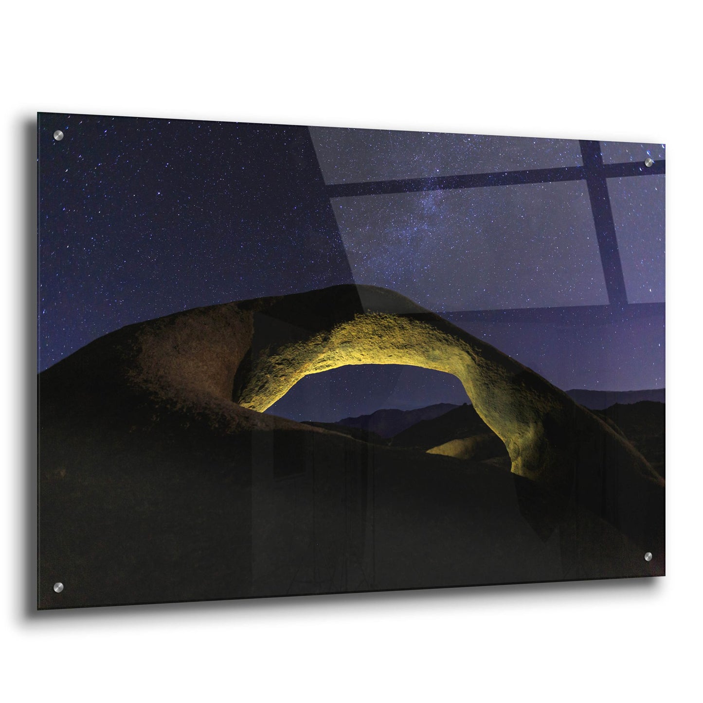 Epic Art ' Backlit Mobius Arch' by Shawn/Corinne Severn, Acrylic Glass Wall Art,36x24