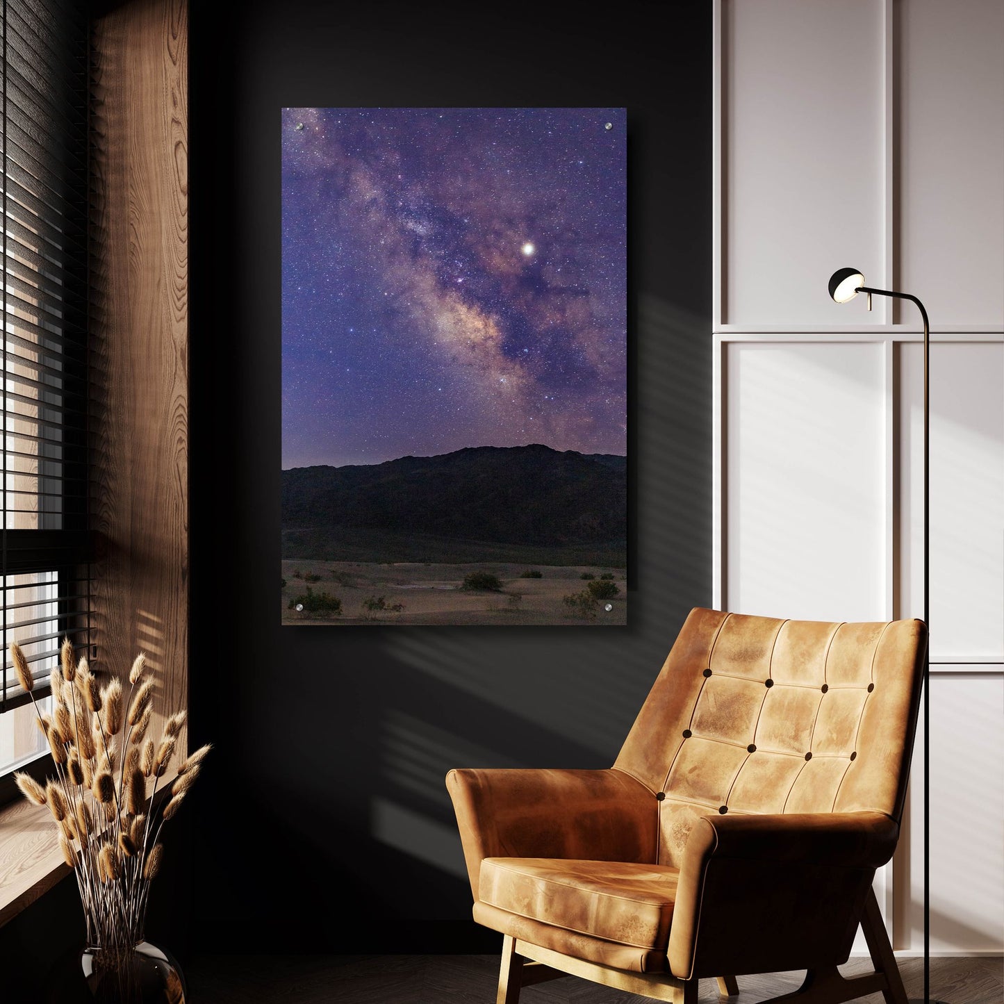 Epic Art ' Mesquite Milky Way' by Shawn/Corinne Severn, Acrylic Glass Wall Art,24x36