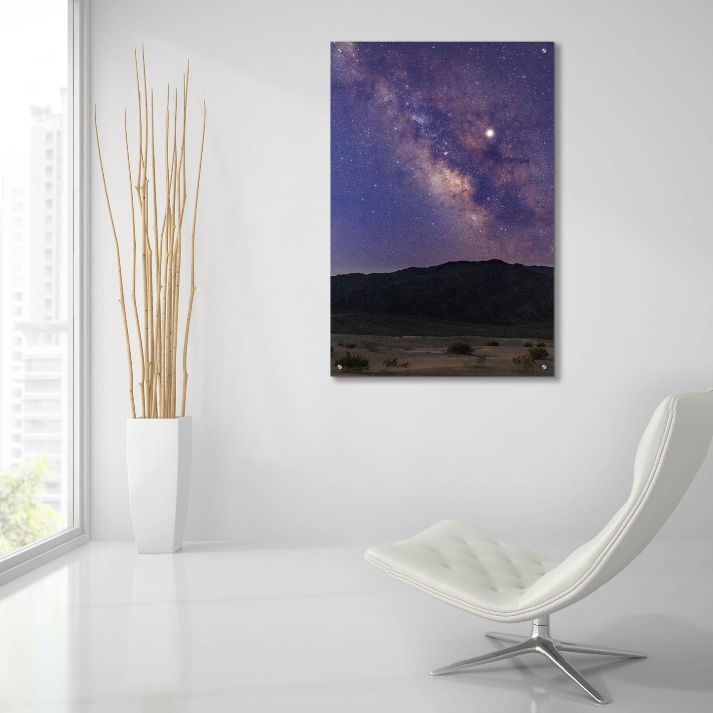 Epic Art ' Mesquite Milky Way' by Shawn/Corinne Severn, Acrylic Glass Wall Art,24x36